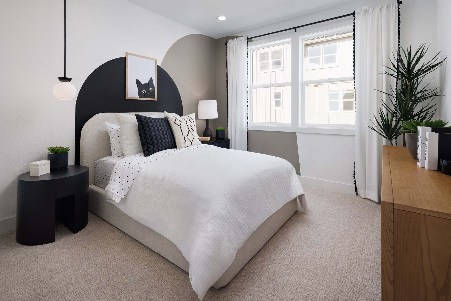 Jasmine at Francis Ranch by Trumark Homes I Duet Residence 1 Model I Secondary Bedroom