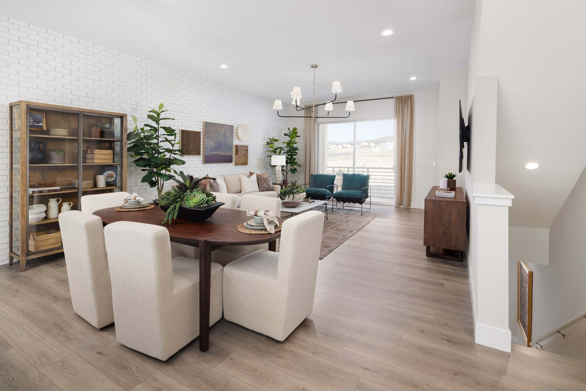 Jasmine at Francis Ranch by Trumark Homes I TH Residence 1 Model I Living Room