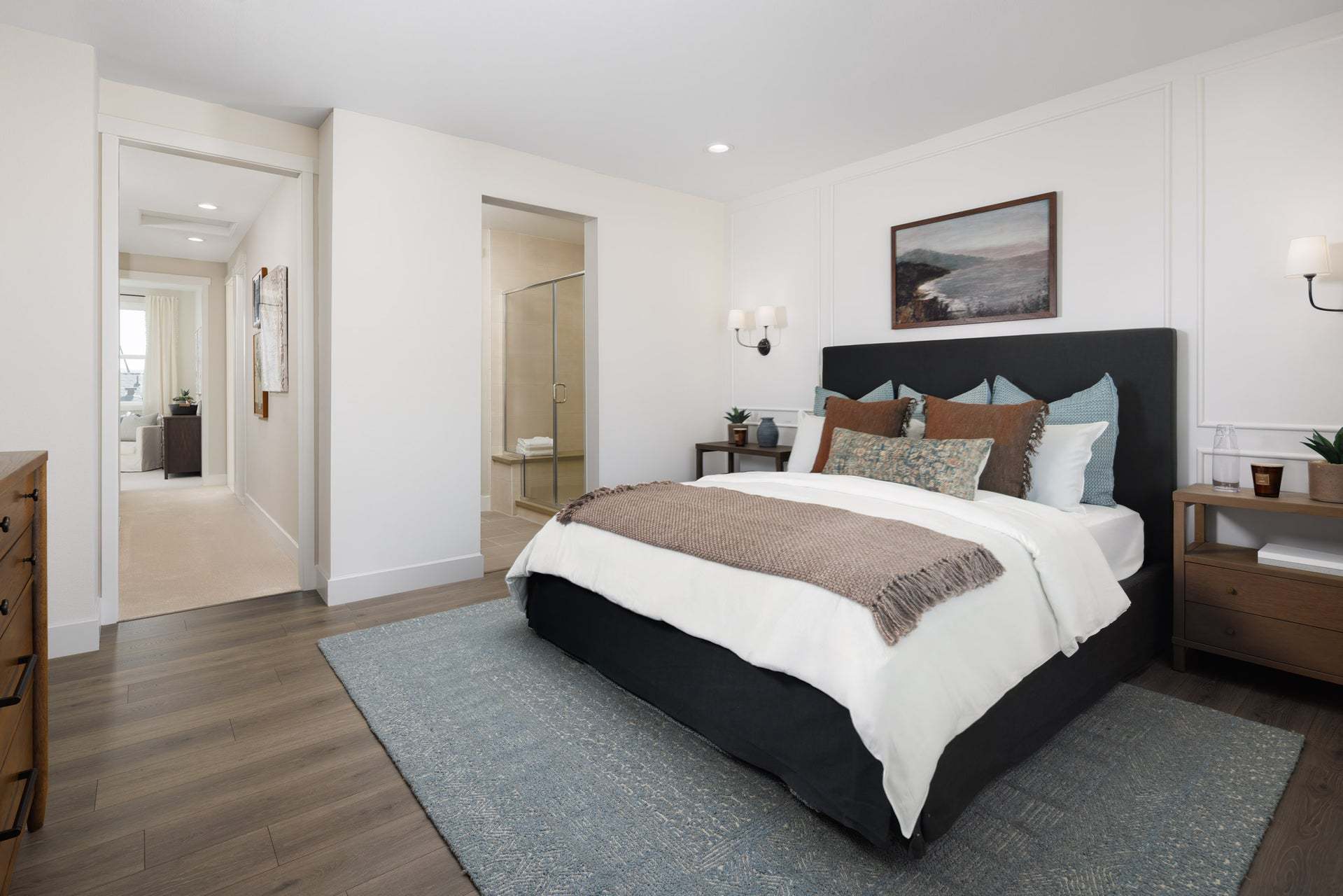 Jasmine at Francis Ranch by Trumark Homes I Dublin, CA I TH Residence 1 Model I Primary Bedroom