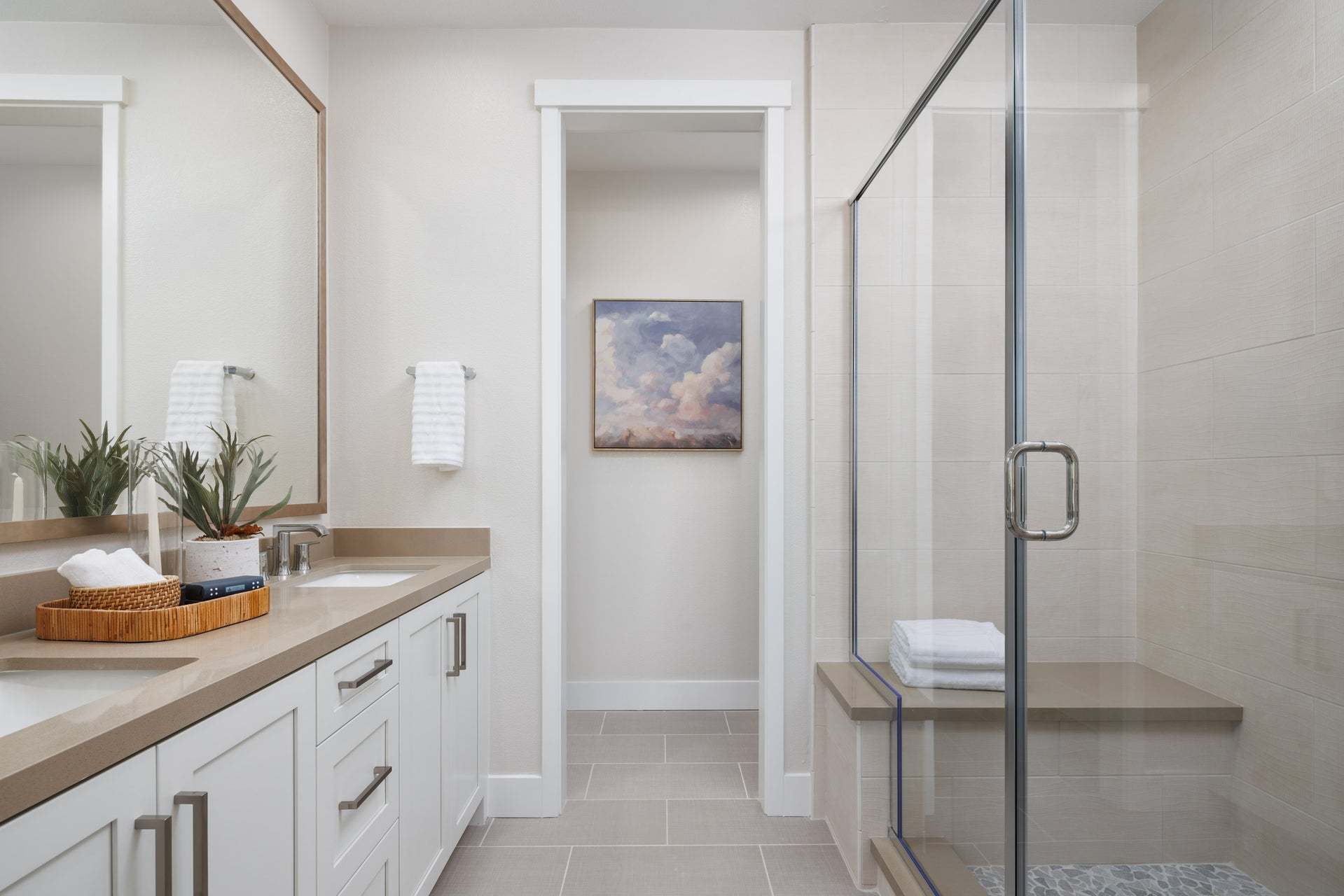 Jasmine at Francis Ranch by Trumark Homes I TH Residence 1 Model I Primary Bathroom