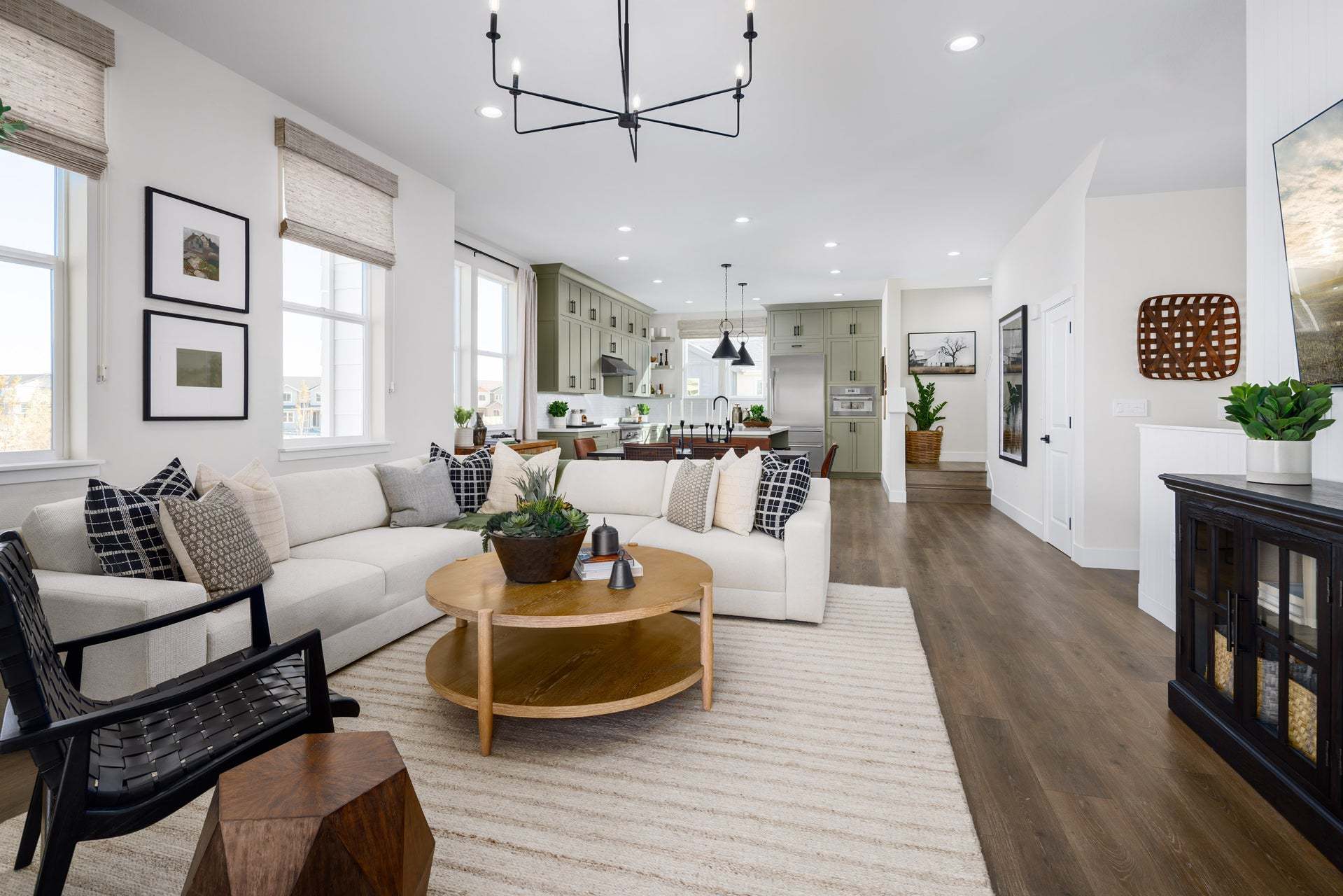 Jasmine at Francis Ranch by Trumark Homes I TH Residence 2 Model I Open Concept Floor Plan