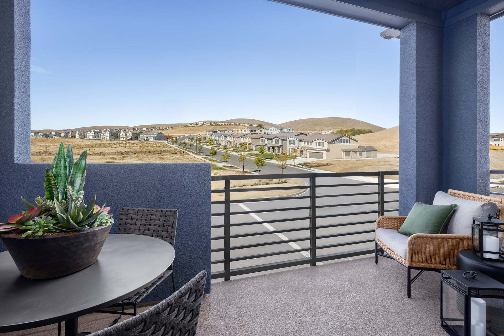 Jasmine at Francis Ranch by Trumark Homes I TH Residence 2 Model I Deck