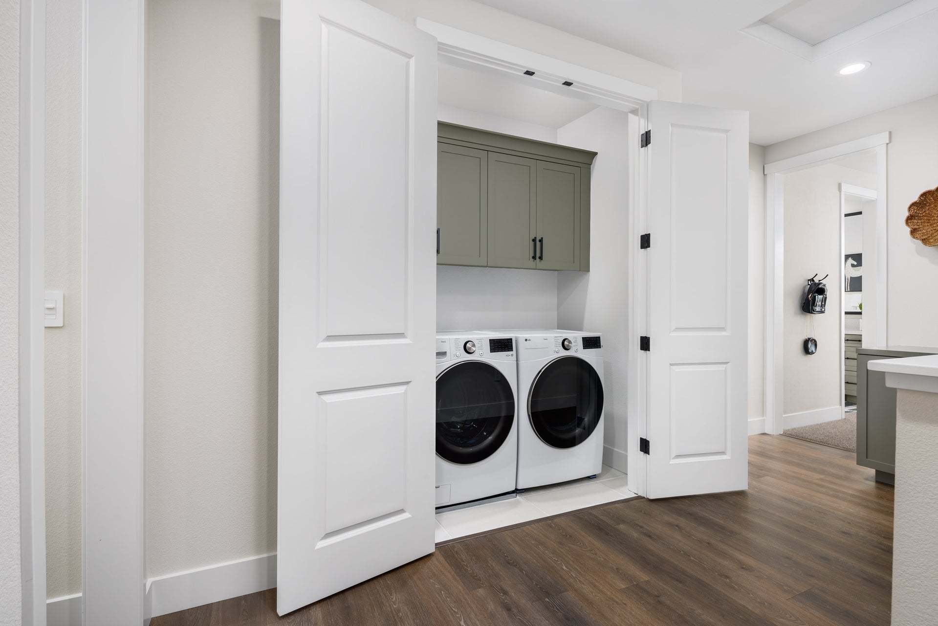 Jasmine at Francis Ranch by Trumark Homes I TH Residence 2 Model I Laundry Space