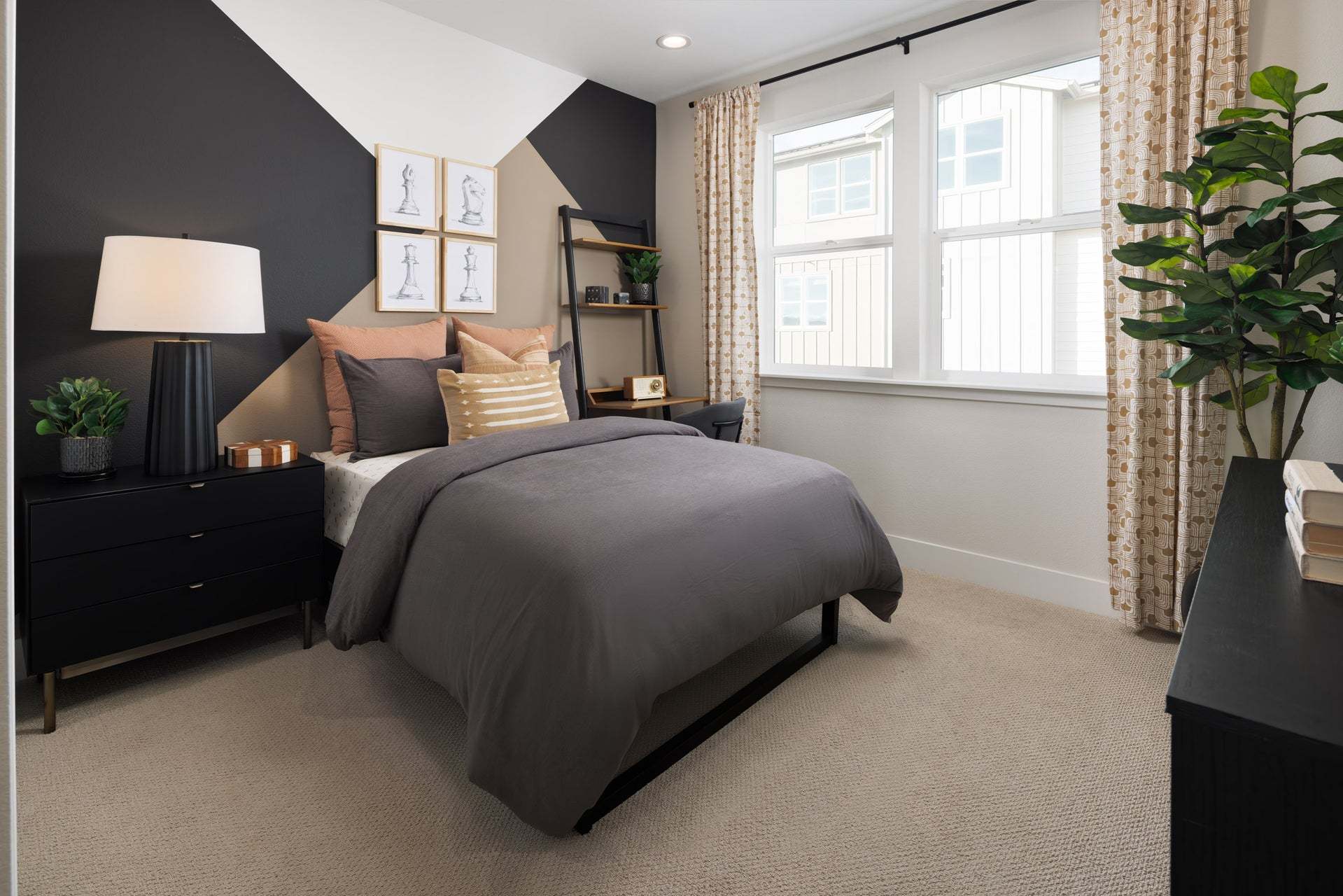 Jasmine at Francis Ranch by Trumark Homes I Duet Residence 2 Model I Secondary Bedroom
