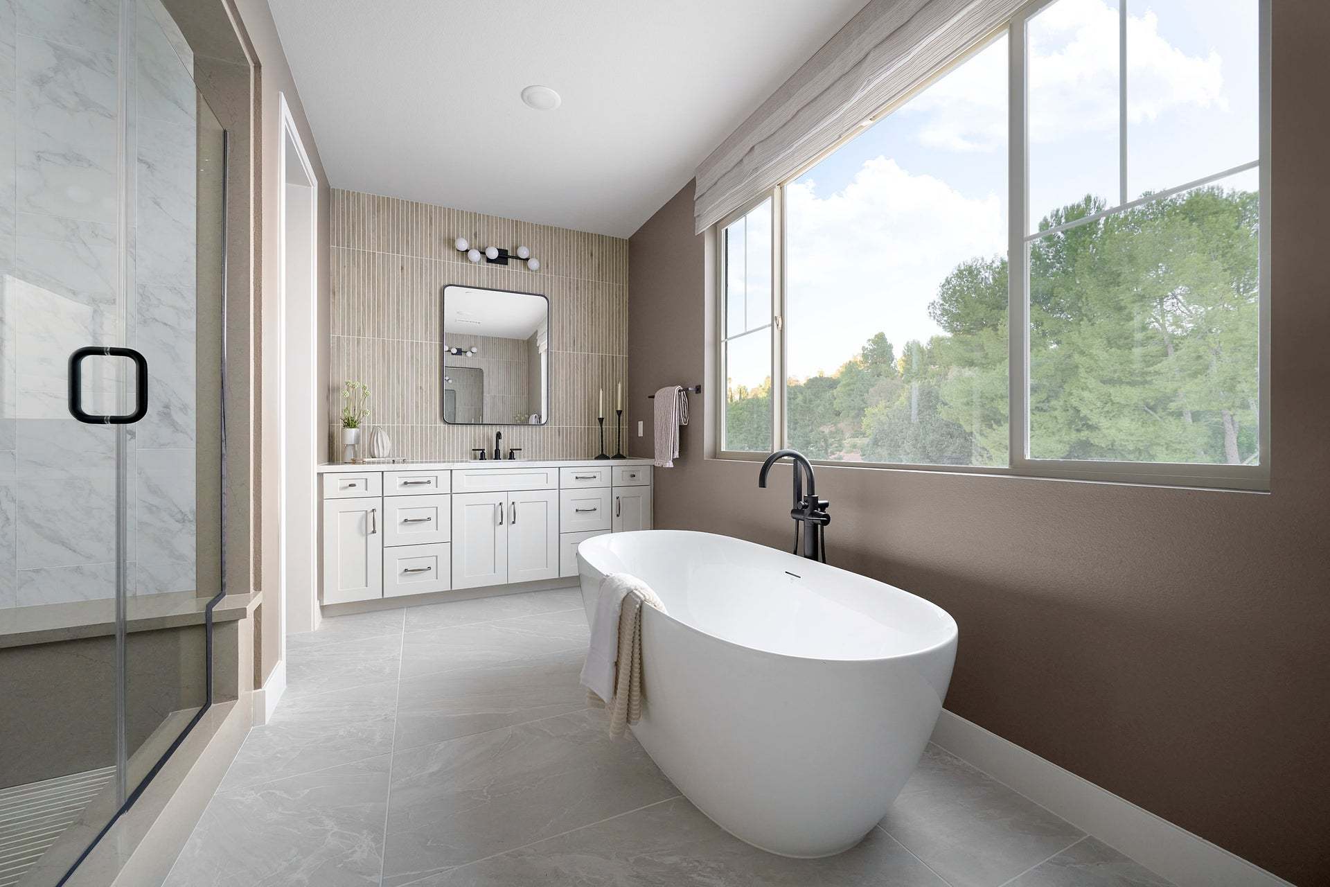 Serenity Grove | Master Bathroom | Plan 1 | Chino Hills.CA