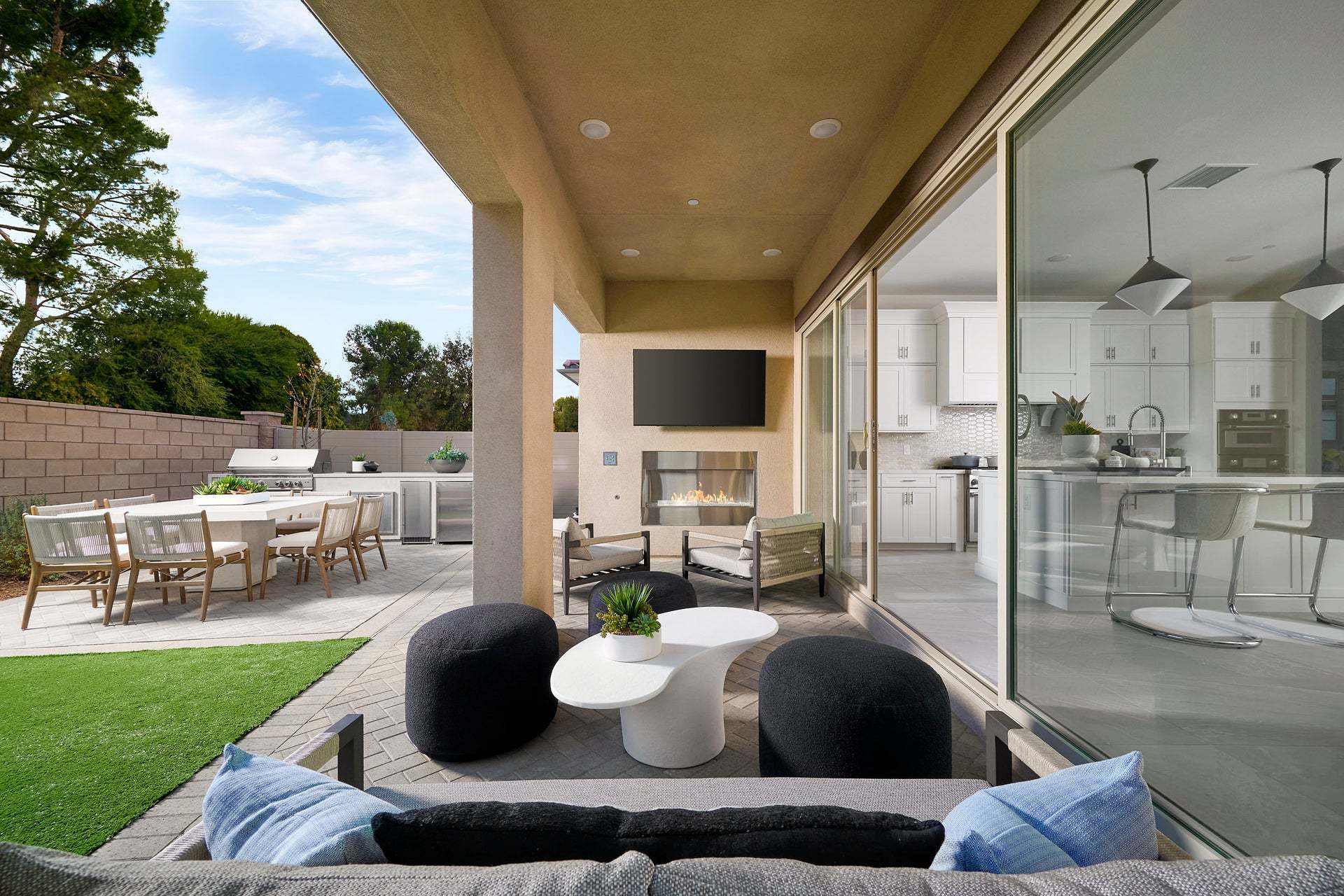 Serenity Grove | Backyard | Plan 2 | Chino Hills, CA