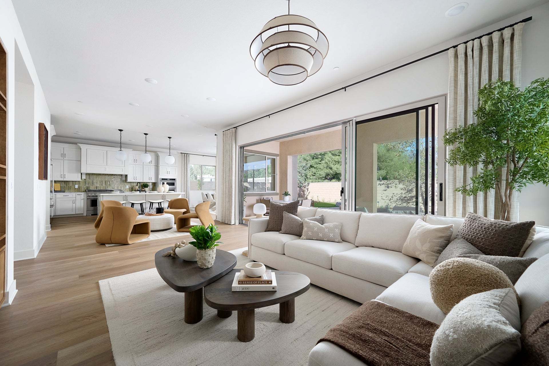 Serenity Grove | Living Room | Plan 1 | Chino Hills.CA