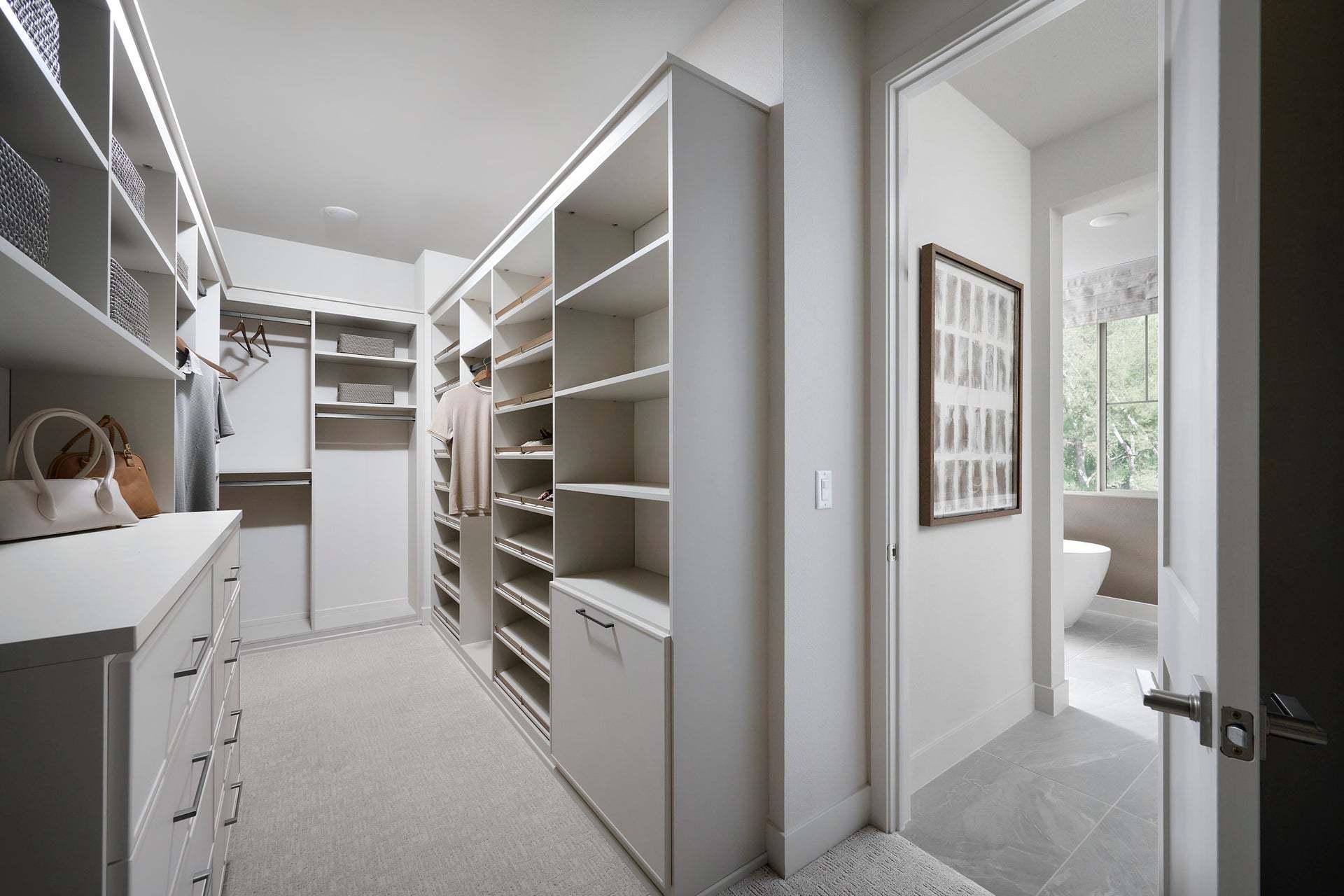 Serenity Grove | Master Bedroom Closet | Plan 1 | Chino Hills.CA