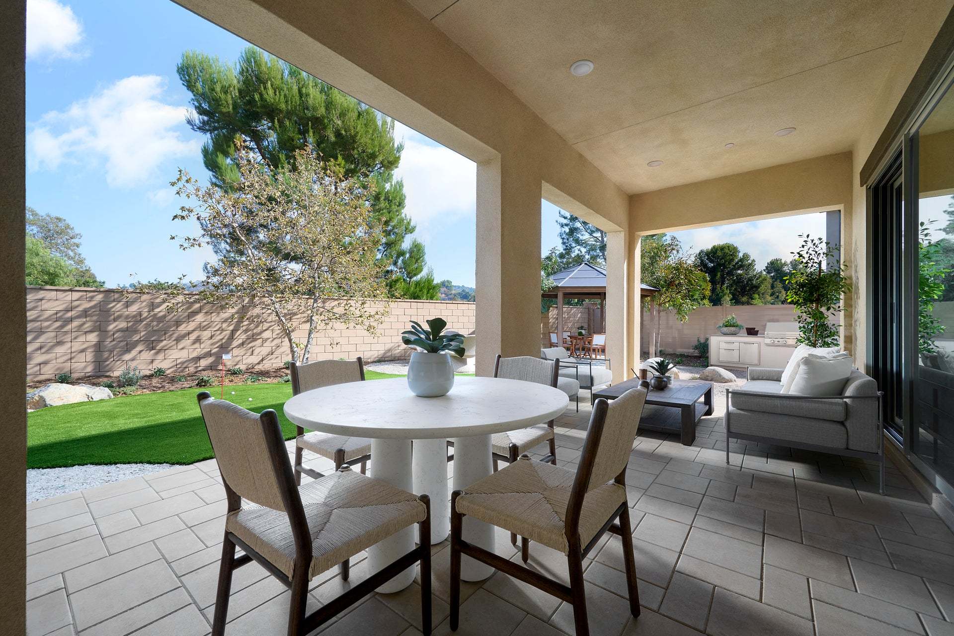 Serenity Grove | Porch | Plan 1 | Chino Hills.CA