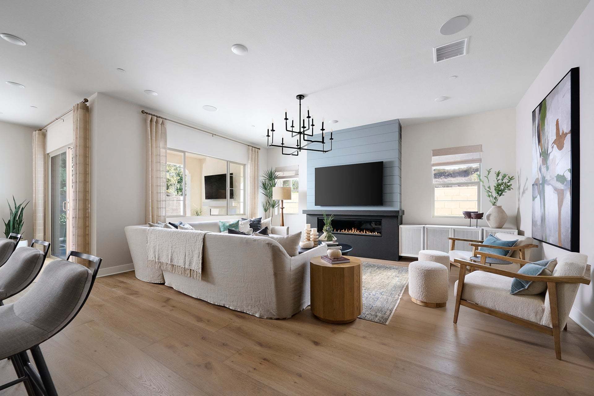 Serenity Grove | Living Room | Plan 3 | Chino Hills, CA