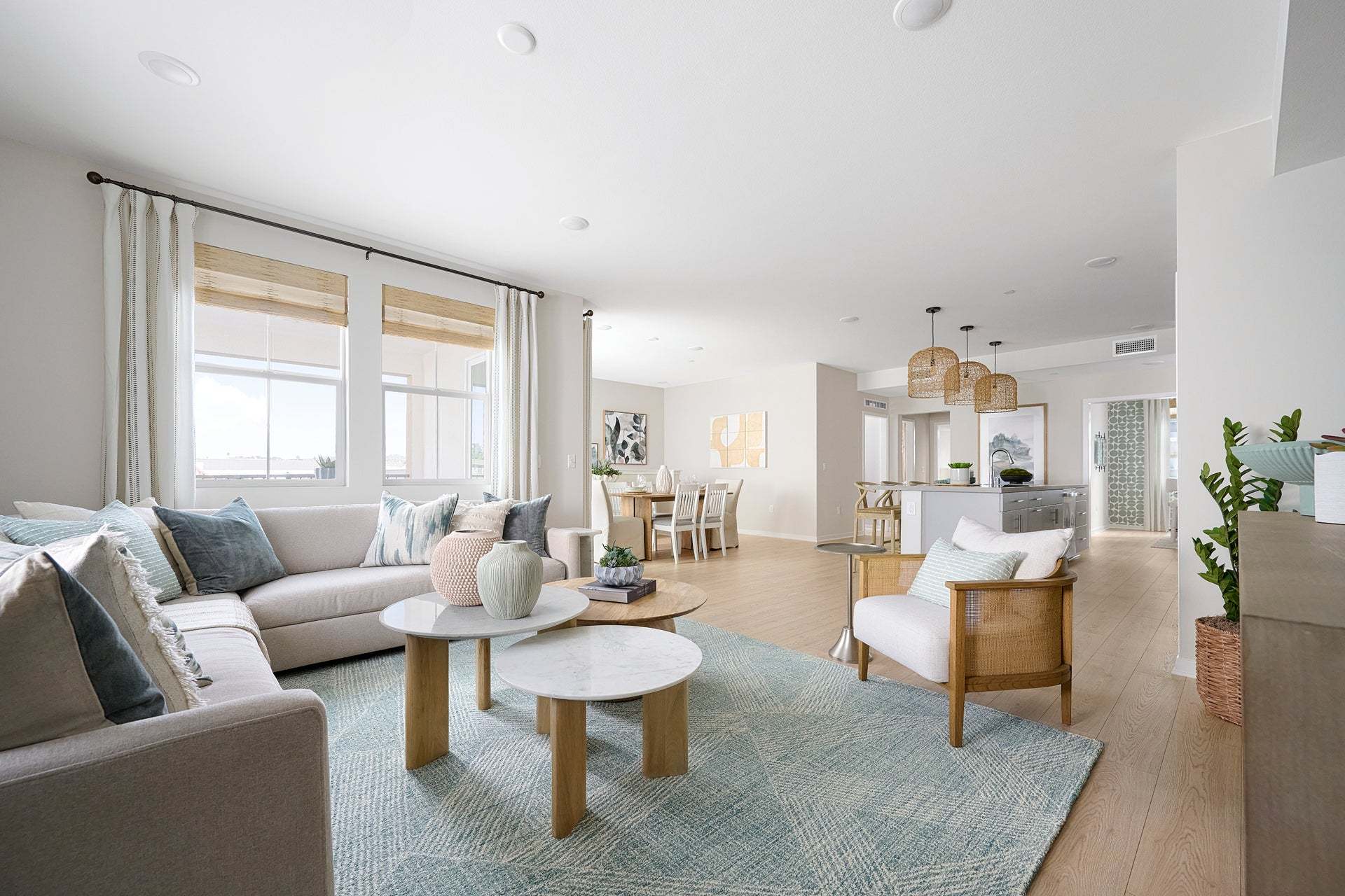 Blossom | Plan 5 | Great Room | Covina, CA