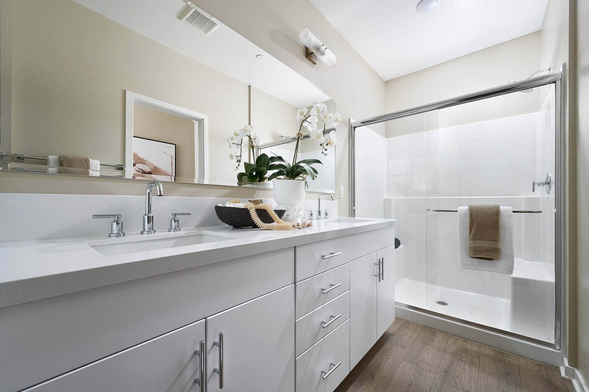 Blossom | Plan 7 | Primary Bathroom | Covina, CA