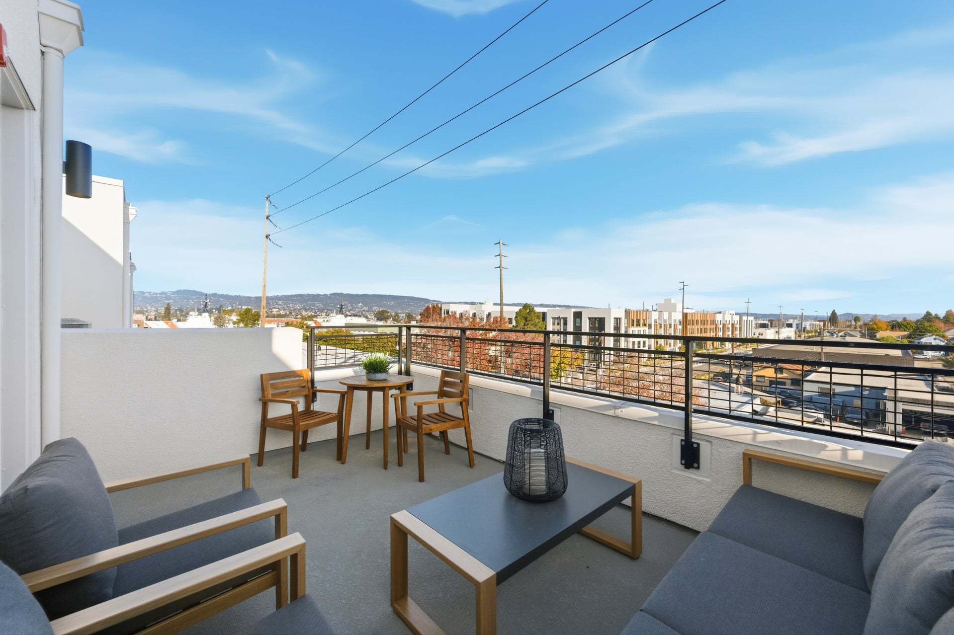 Residence 1 at Skyline by Trumark Homes I Alameda, CA I Residence 1 Model I Rooftop Deck