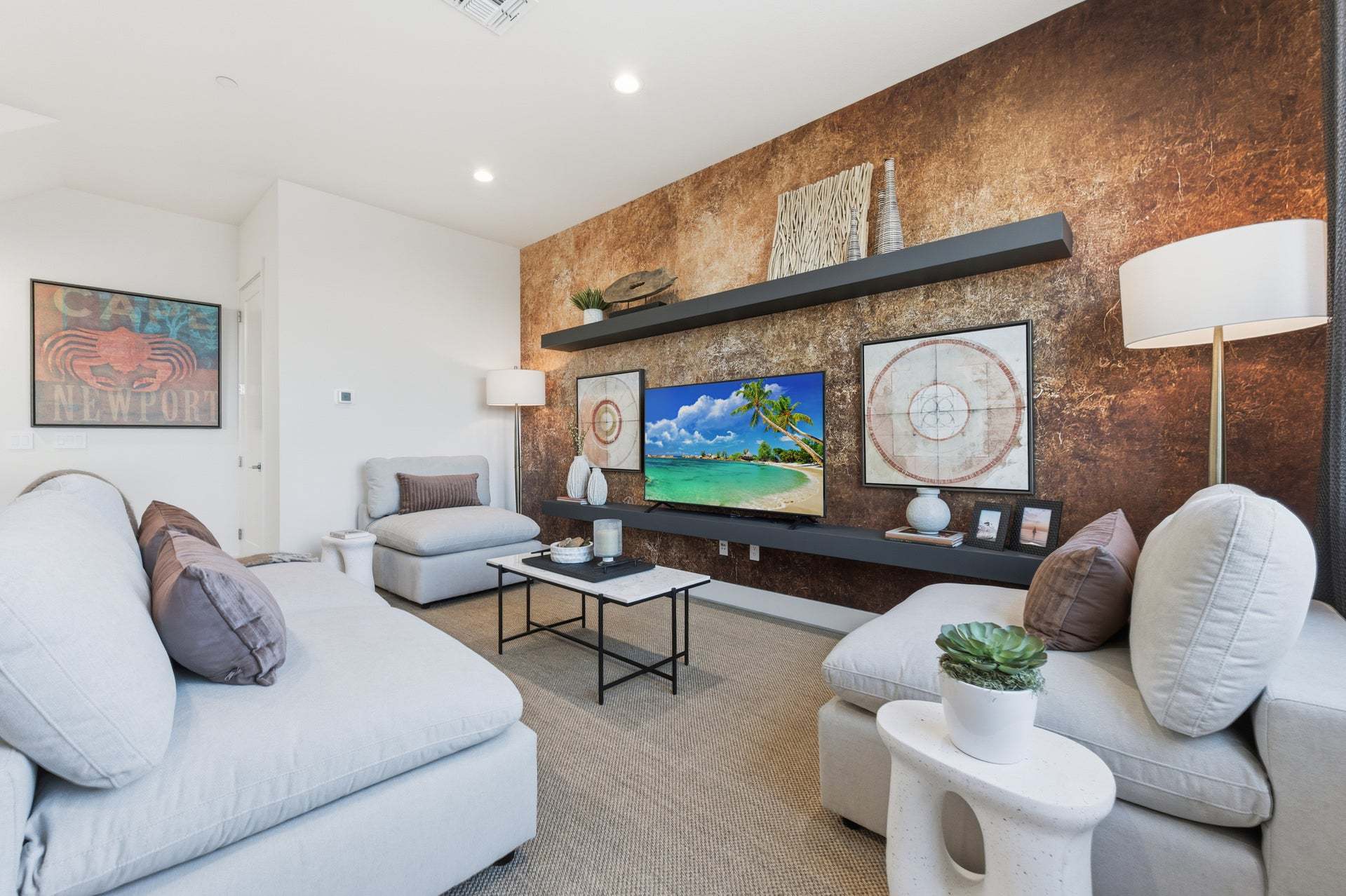 Skyline by Trumark Homes I Alameda, CA I Residence 1 Model I Great Room