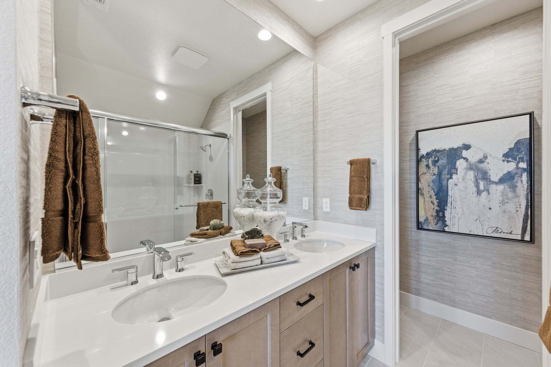 Residence 1 at Skyline by Trumark Homes I Alameda, CA I Residence 1 Model I Primary Bathroom