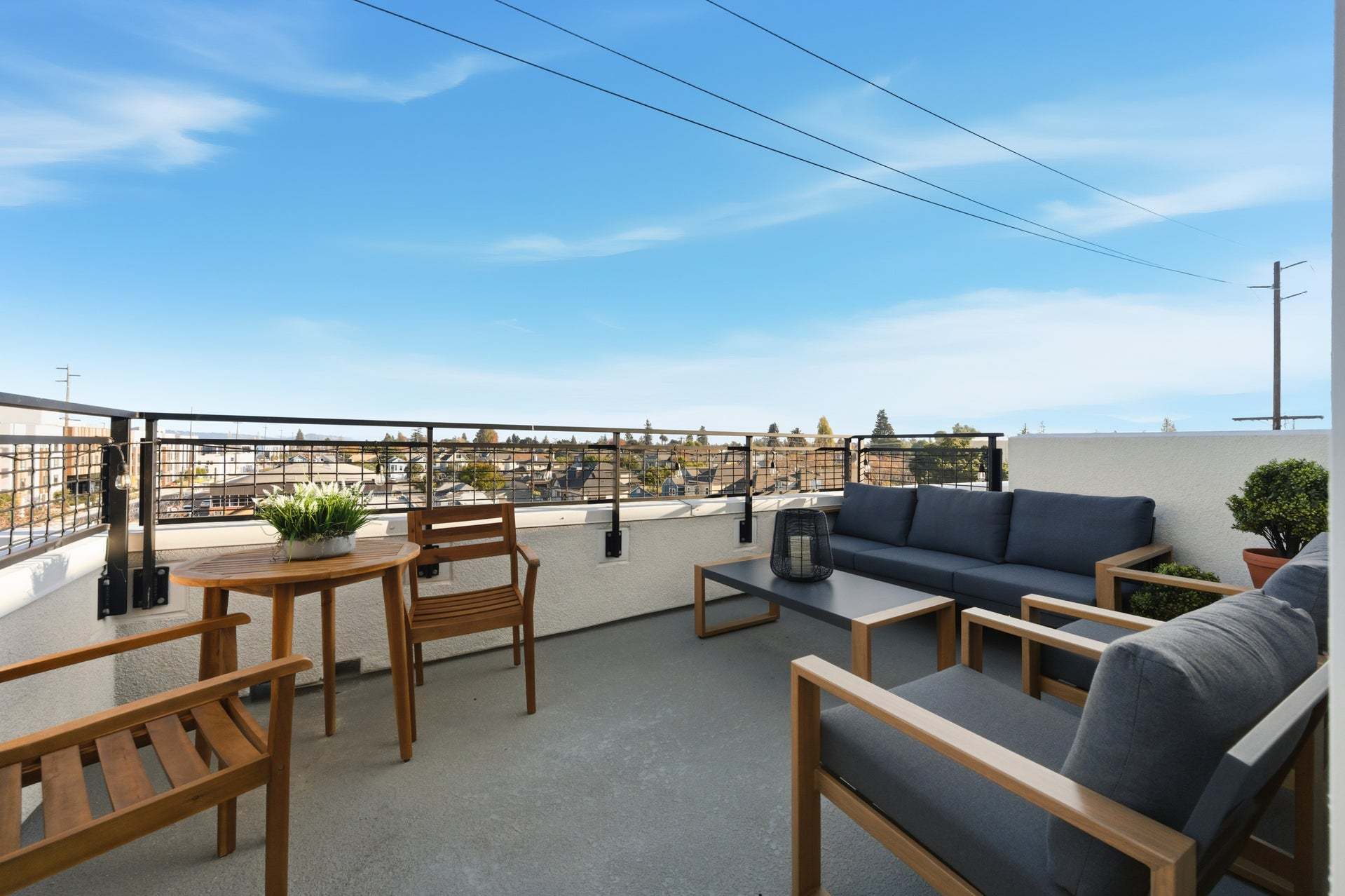 Residence 1 at Skyline by Trumark Homes I Alameda, CA I Residence 1 Model I Roof Deck