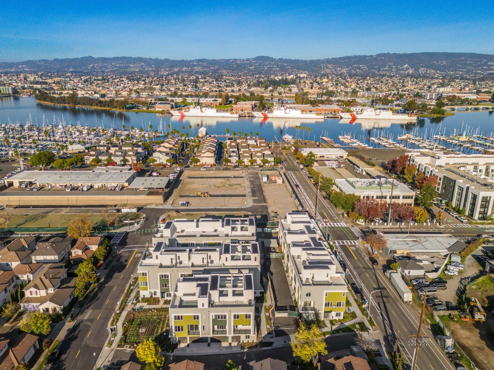 Skyline by Trumark Homes in Alameda, CA I Alameda, CA I Aerial View
