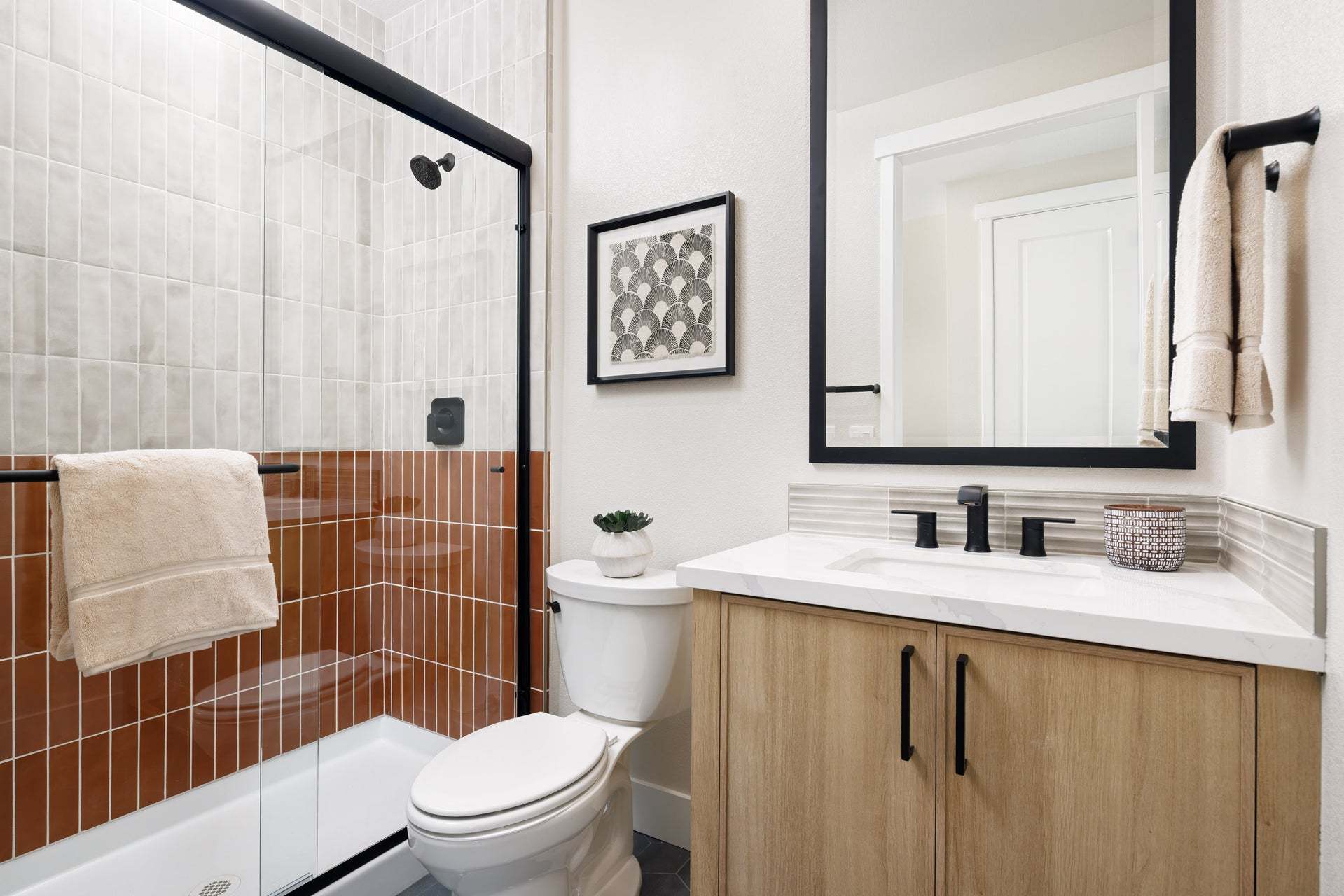 Jasmine at Francis Ranch by Trumark Homes I Duet Residence 2 Model I Bathroom