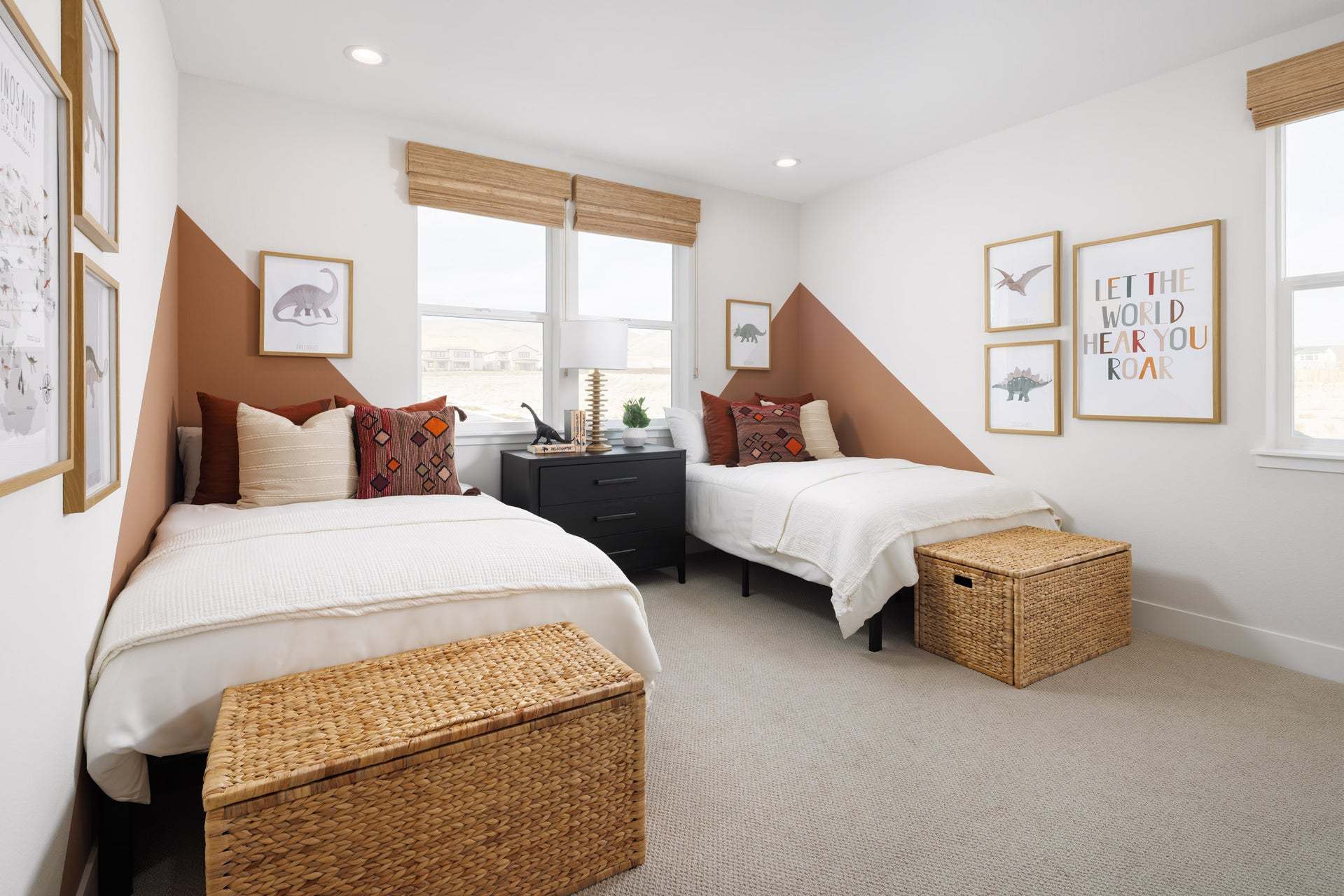 Jasmine at Francis Ranch by Trumark Homes I Duet Residence 2 Model I Secondary Bedroom