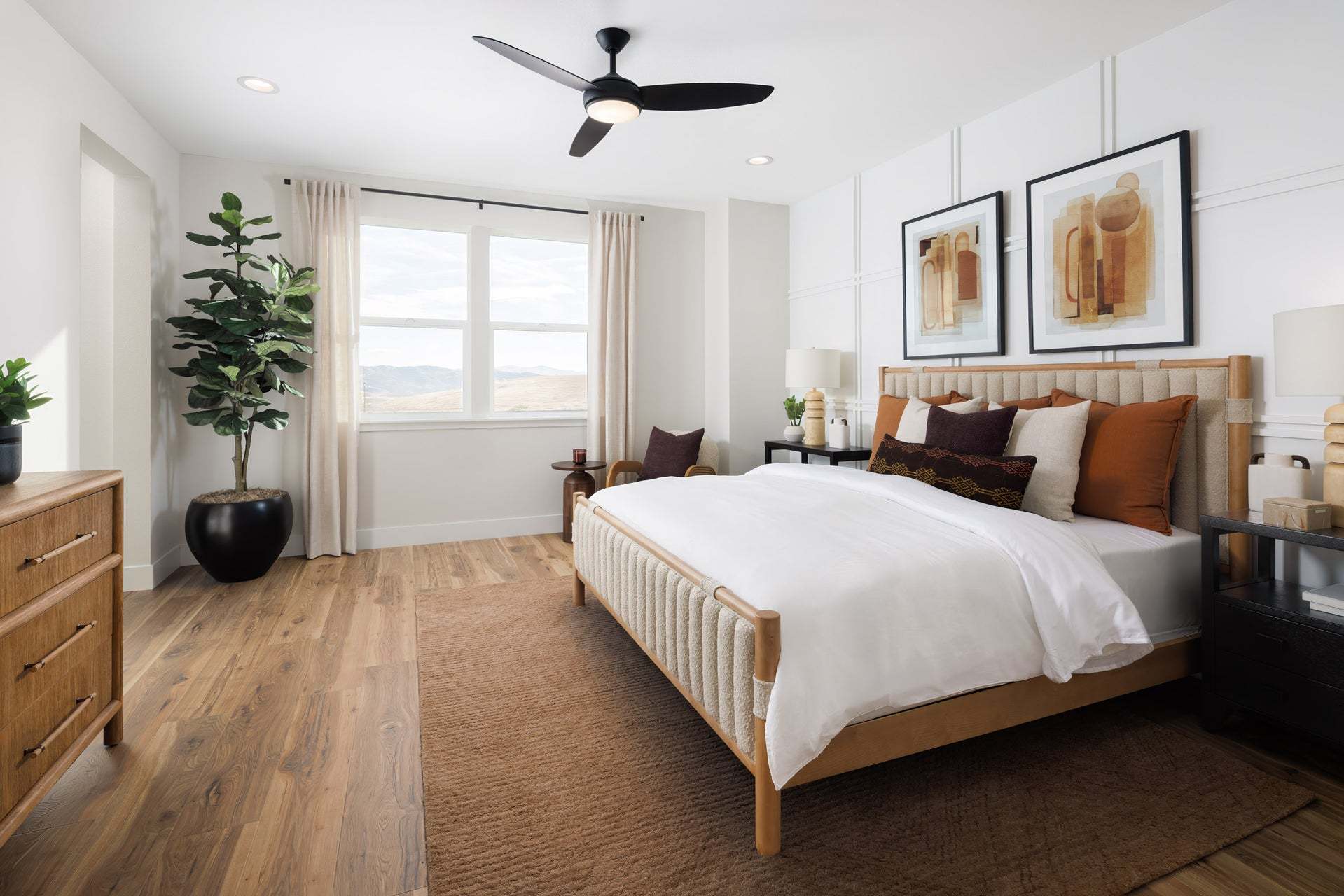 Jasmine at Francis Ranch by Trumark Homes I Duet Residence 2 Model I Primary Bedroom