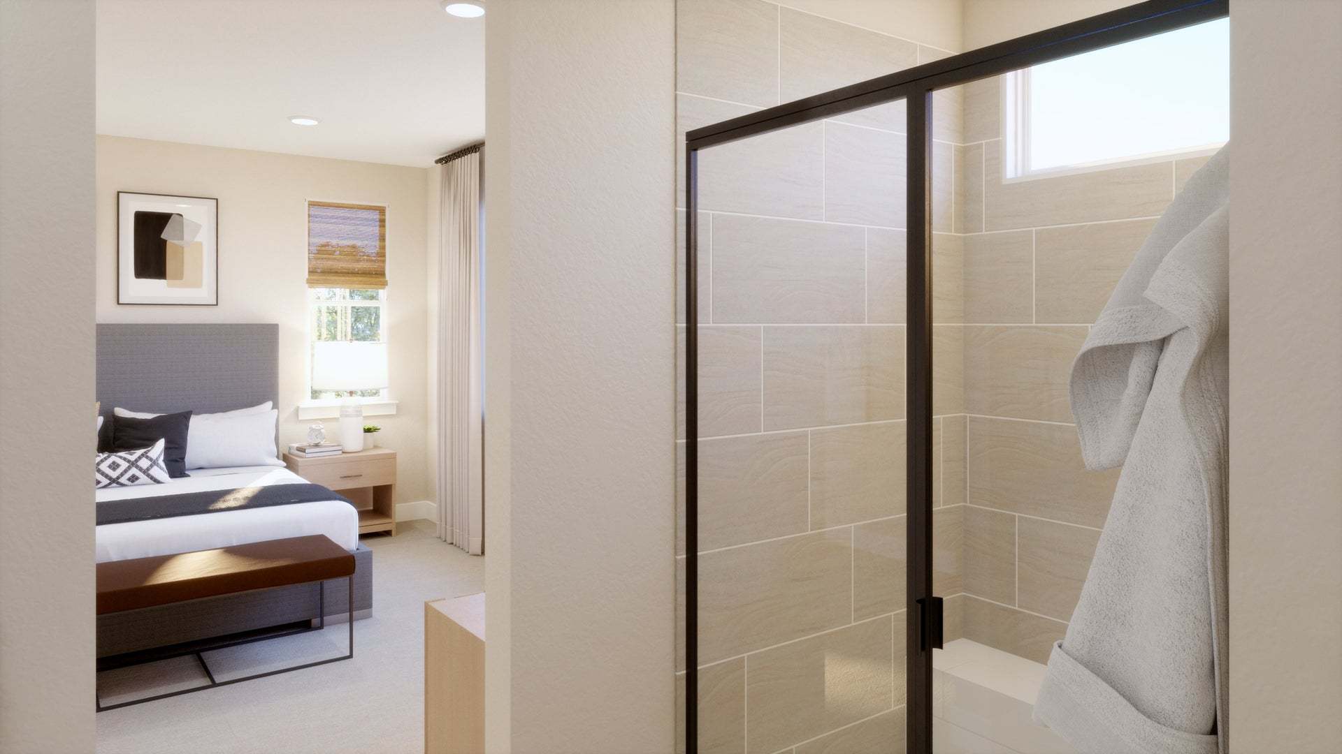 Kestrel at Tanterra by Trumark Homes | Plan Skylark | Primary Bath