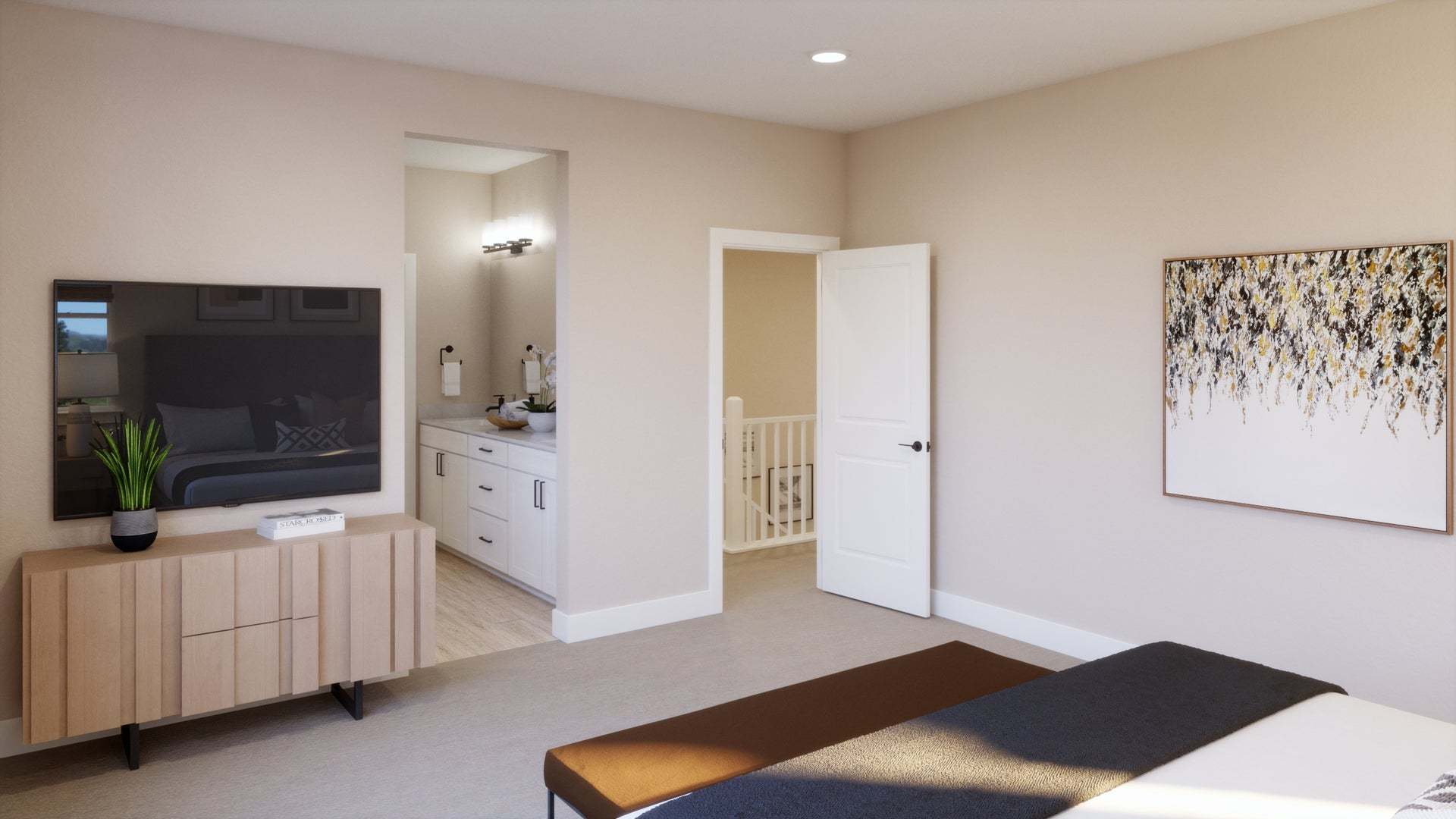 Kestrel at Tanterra by Trumark Homes | Plan Skylark | Primary Bedroom