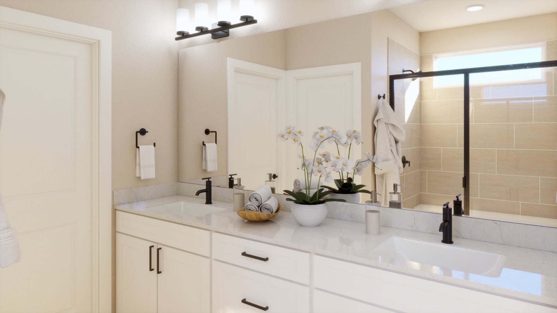 Kestrel at Tanterra by Trumark Homes | Plan Skylark | Primary Bathroom
