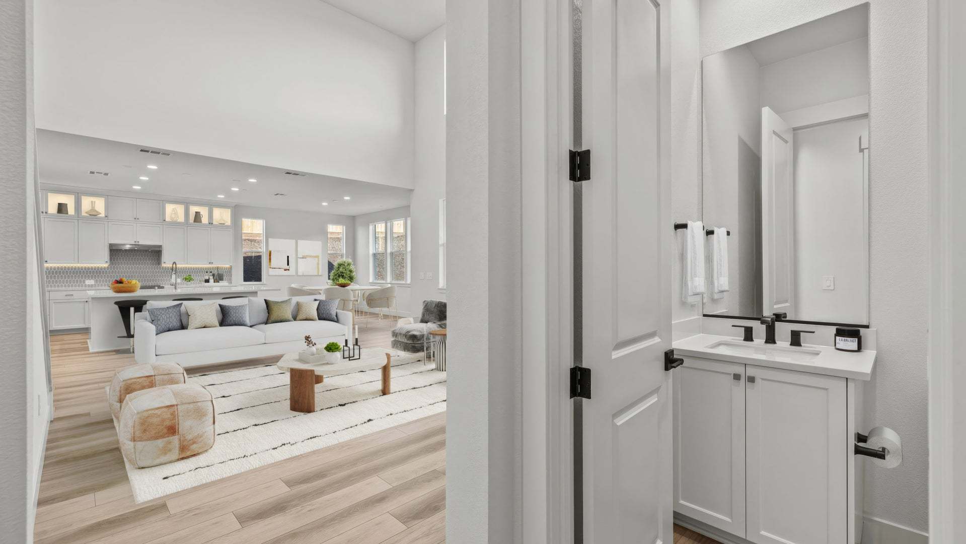 Orchid at Francis Ranch by Trumark Homes I Dublin, CA I Residence 1X I Living Room