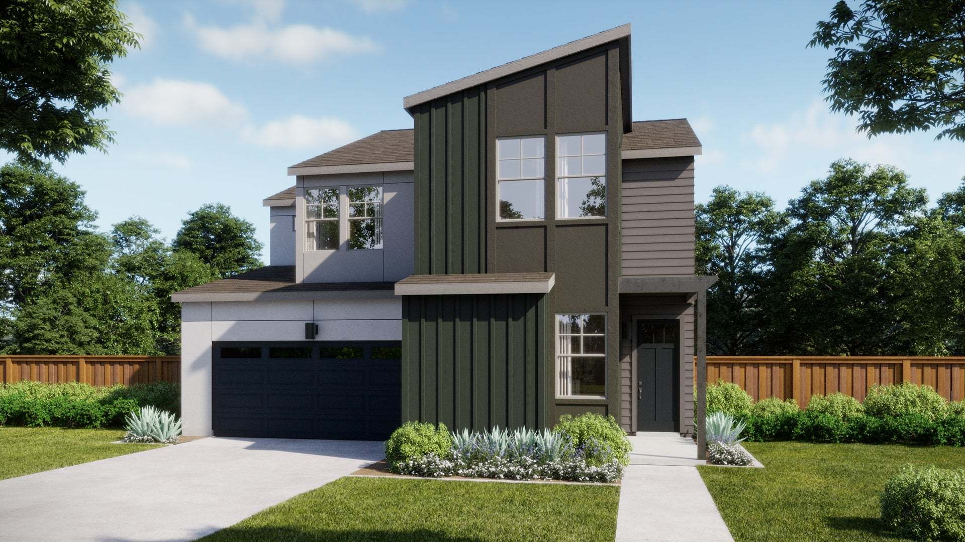 Parkton by Trumark Homes in Dublin, CA I Residence 2B Rendering