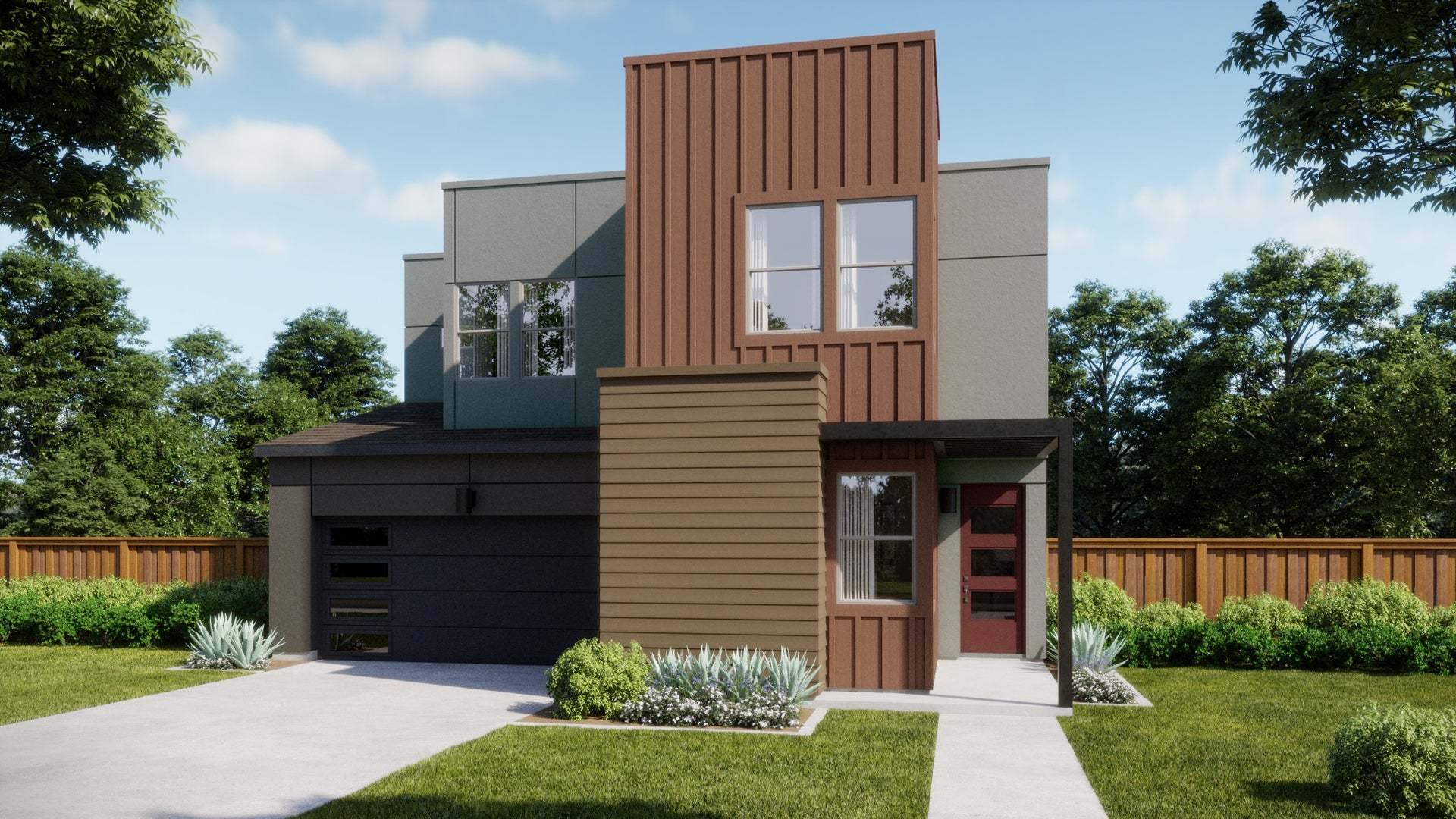 Parkton by Trumark Homes in Dublin, CA I Residence 2A Rendering