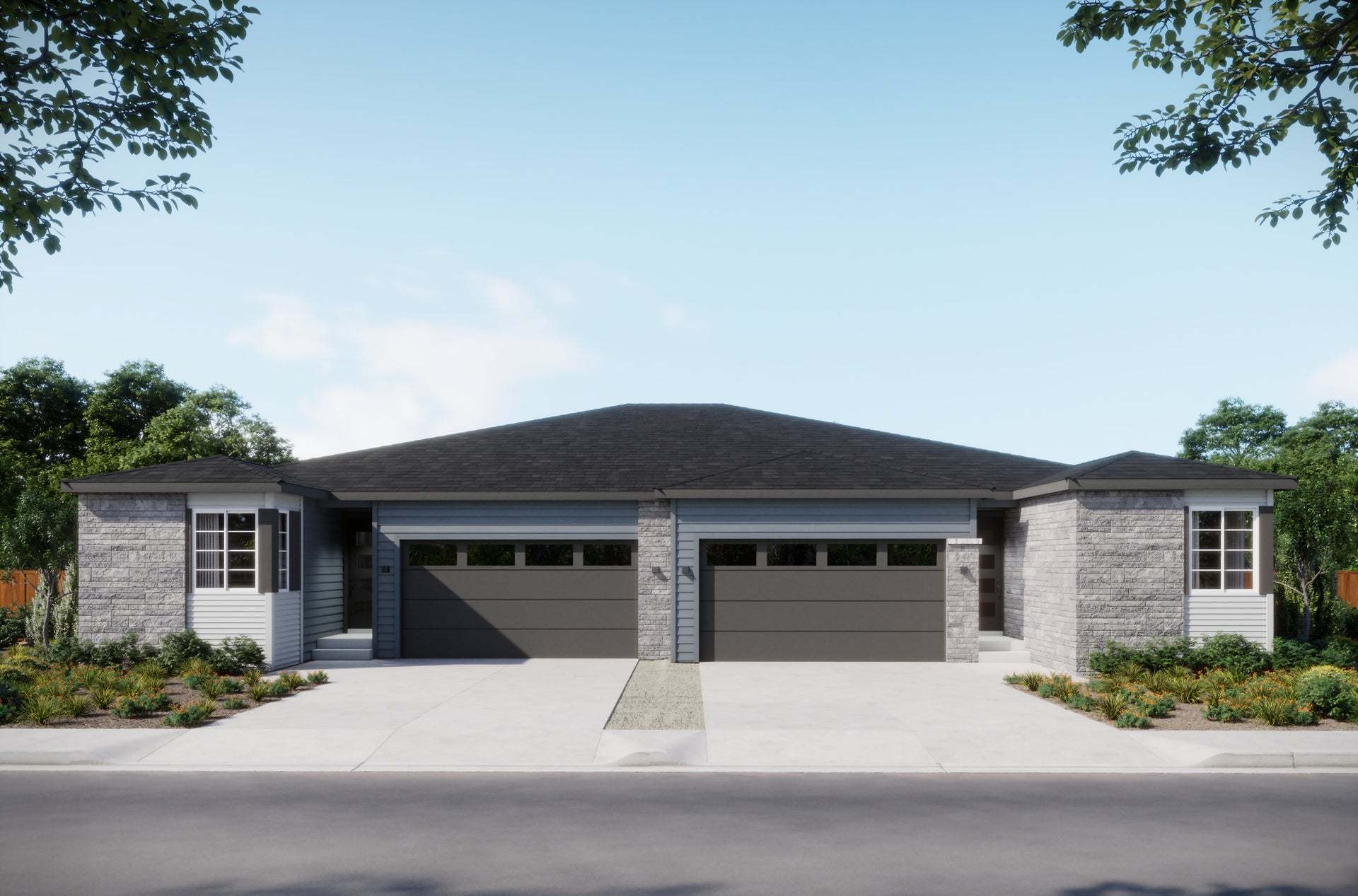 Starling at Tanterra by Trumark Homes | Plan 1 & 1 | Modern Prairie