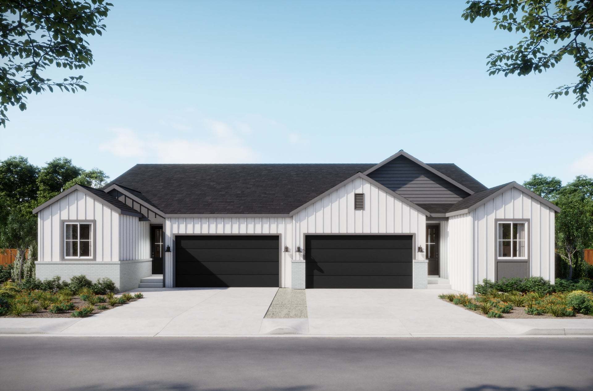 Starling at Tanterra by Trumark Homes | Plan 1 & 1 | Modern Farmhouse