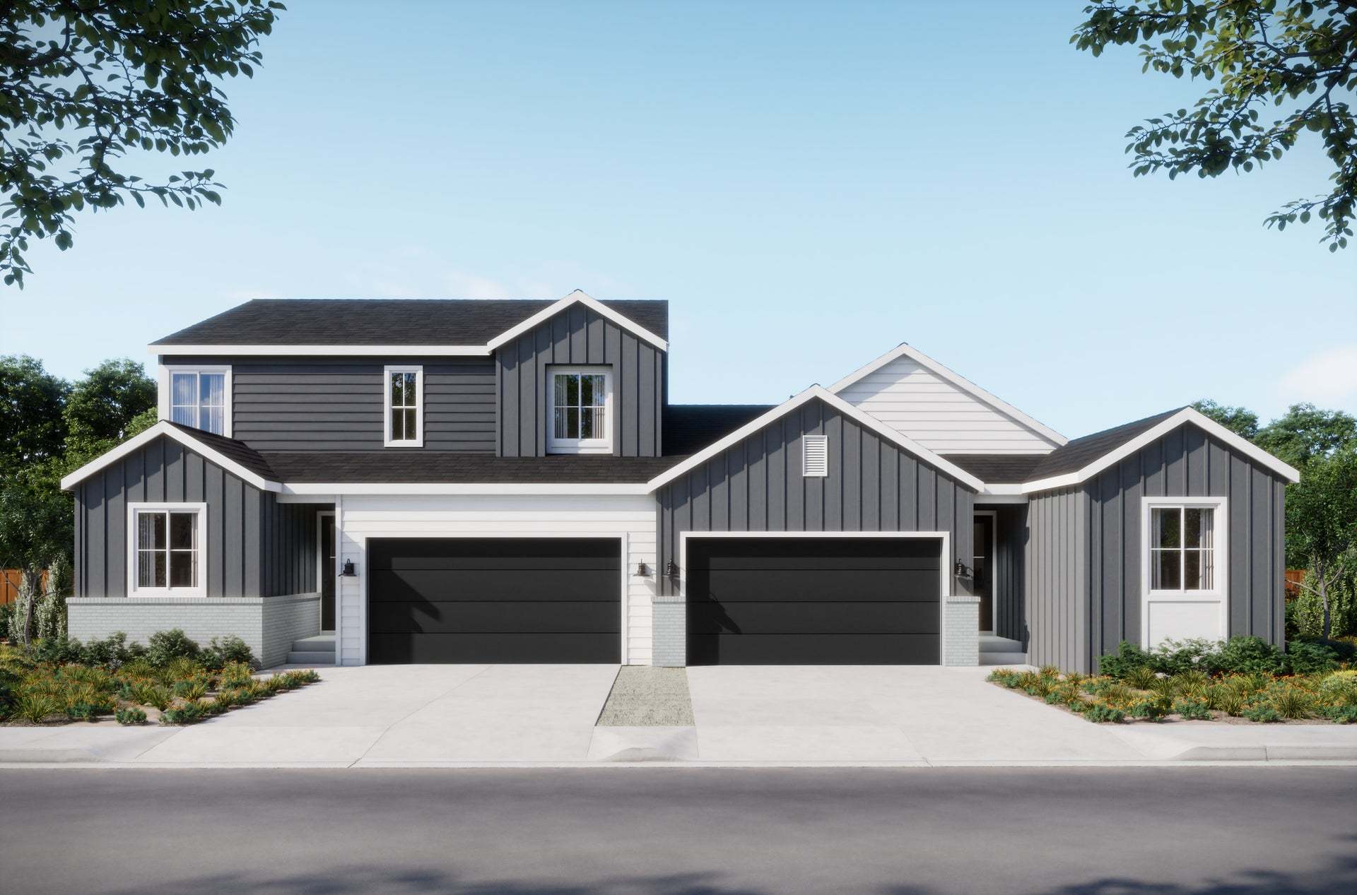 Starling at Tanterra by Trumark Homes | Plan 4 & 1 | Modern Farmhouse