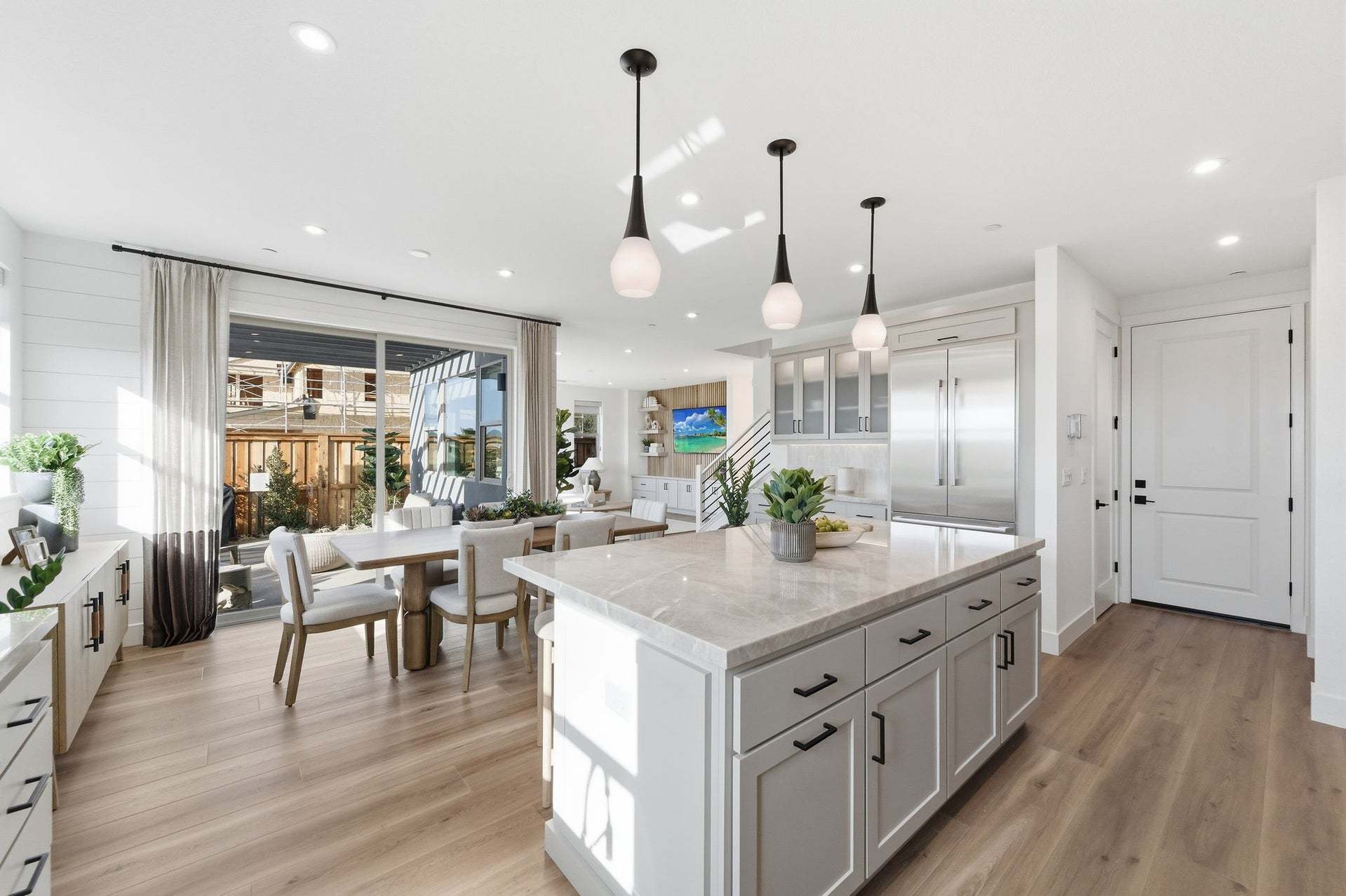 Parkton by Trumark Homes I Residence 1 Model I Dining Area and Kitchen