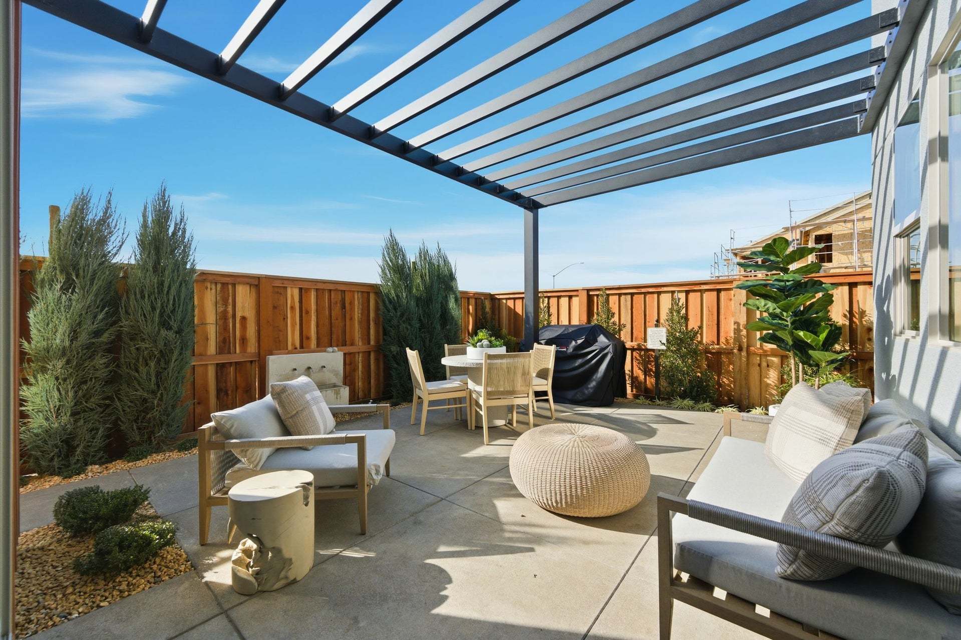 Parkton by Trumark Homes I Residence 1 Model I Backyard Space
