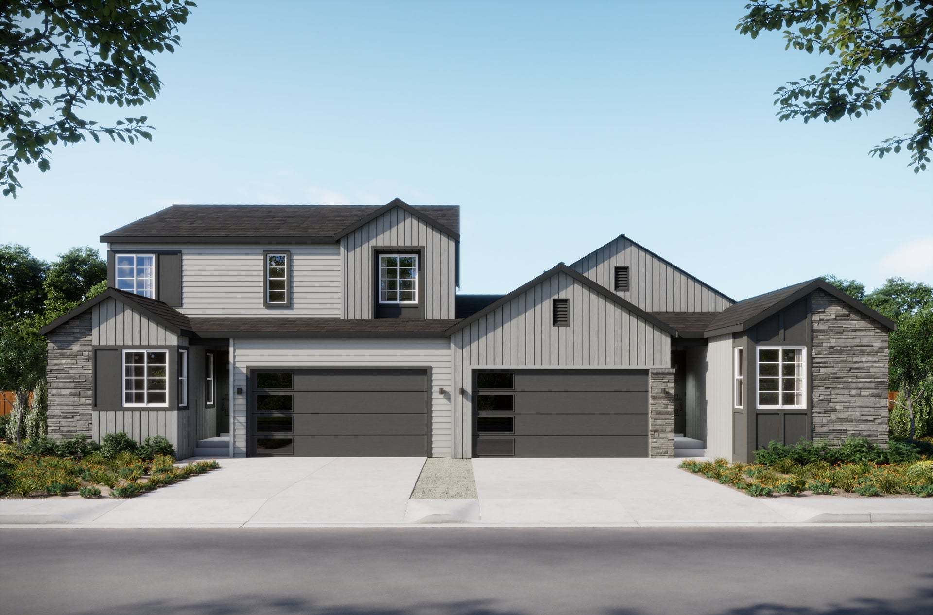 Starling at Tanterra by Trumark Homes | Plan 4 & 1 | Modern Ranch
