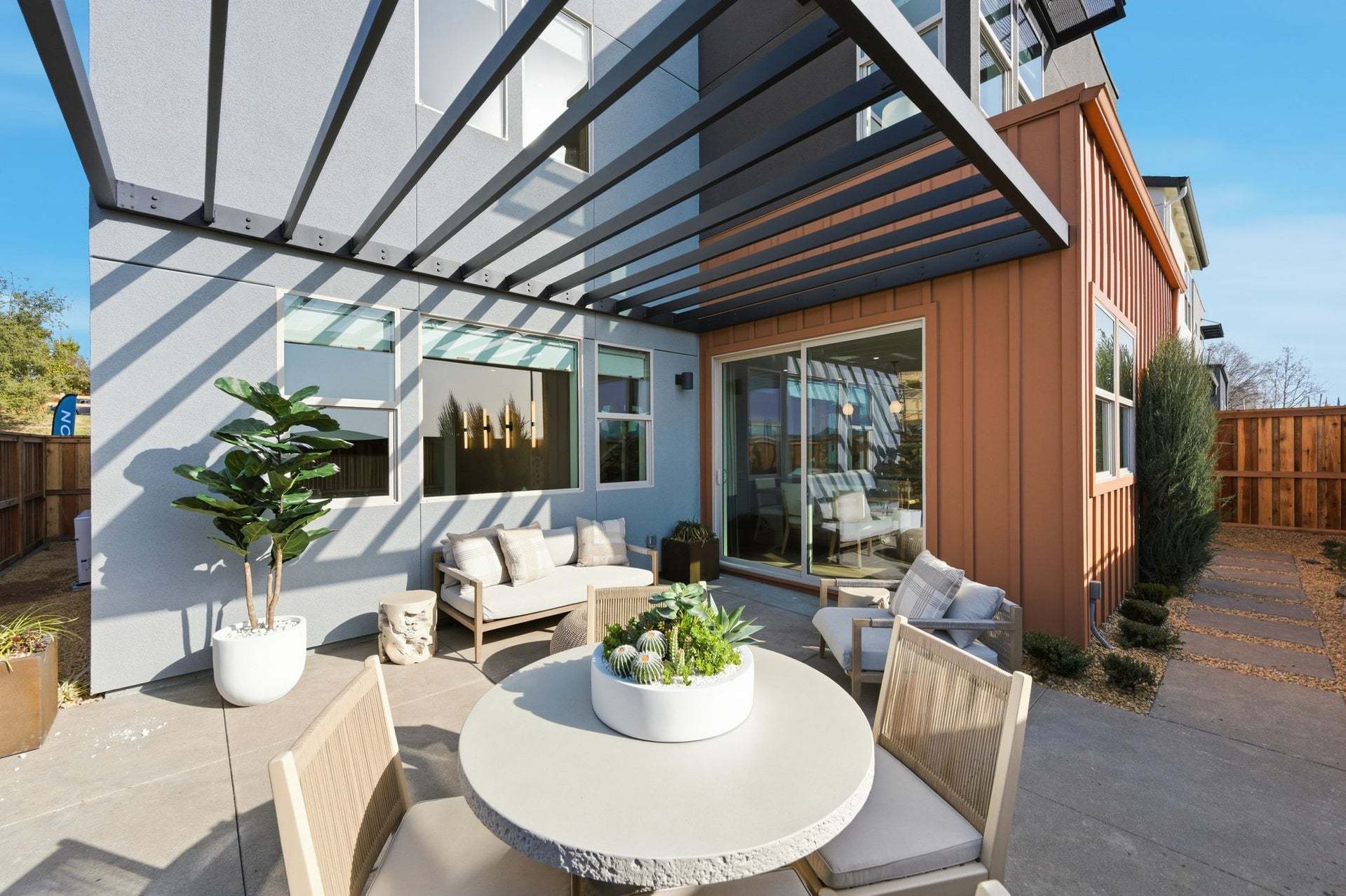 Parkton by Trumark Homes I Residence 1 Model I Backyard Space