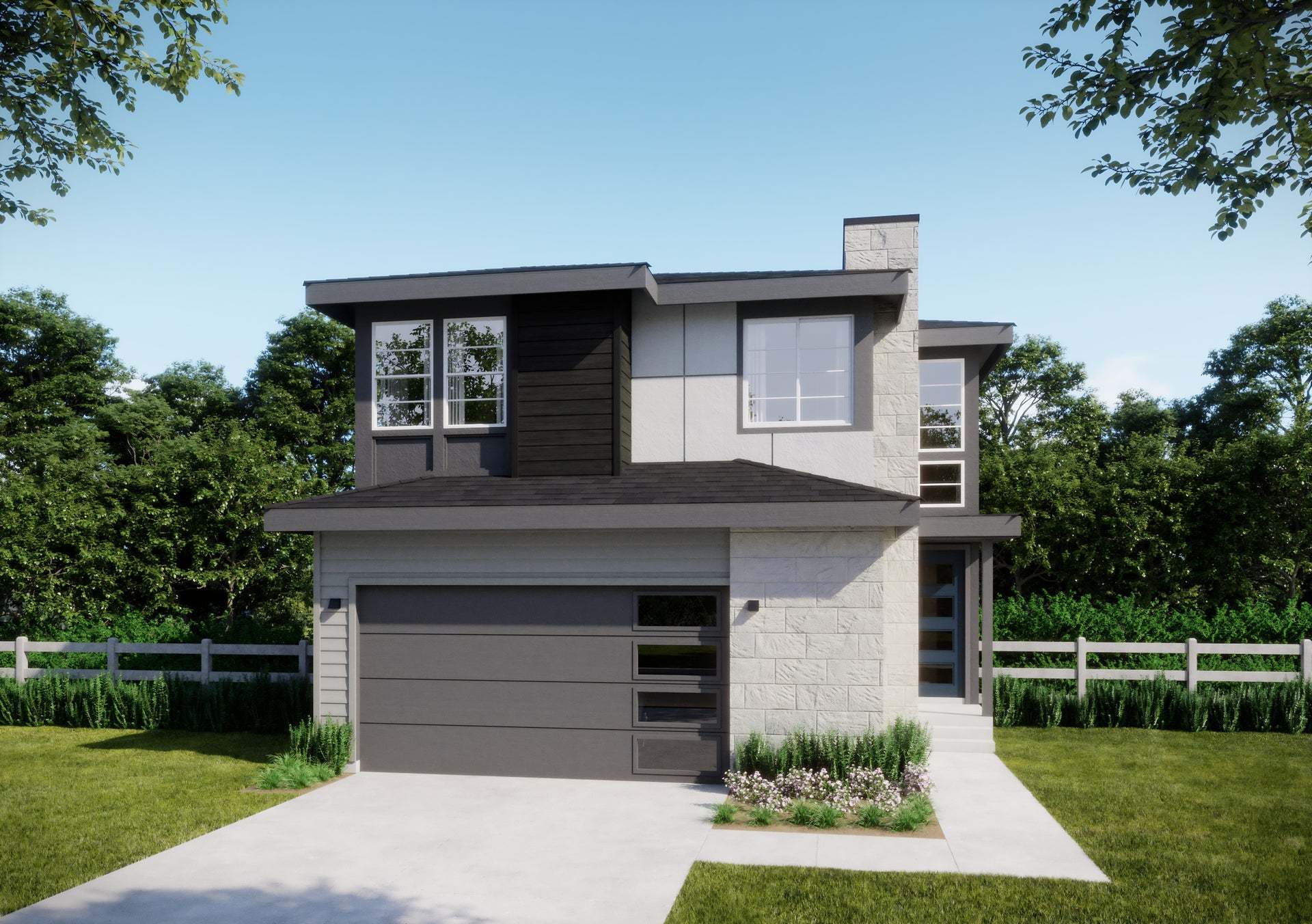 Rhapsody at Sterling Ranch by Trumark Homes | Plan 1C | Modern Colorado