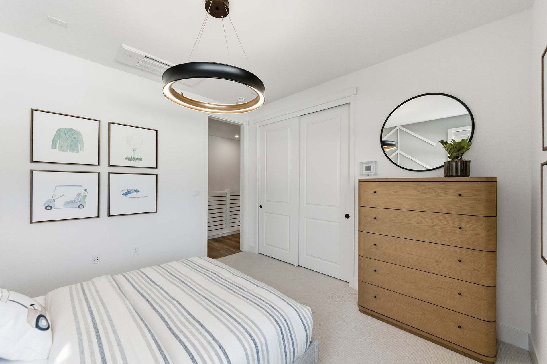 Parkton by Trumark Homes I Residence 1 Model I Secondary Bedroom