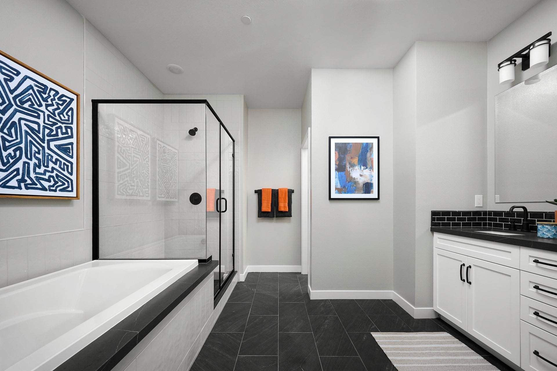 Eden at Covenant Point |Plan 2|Family Bathroom| Loma Linda, CA