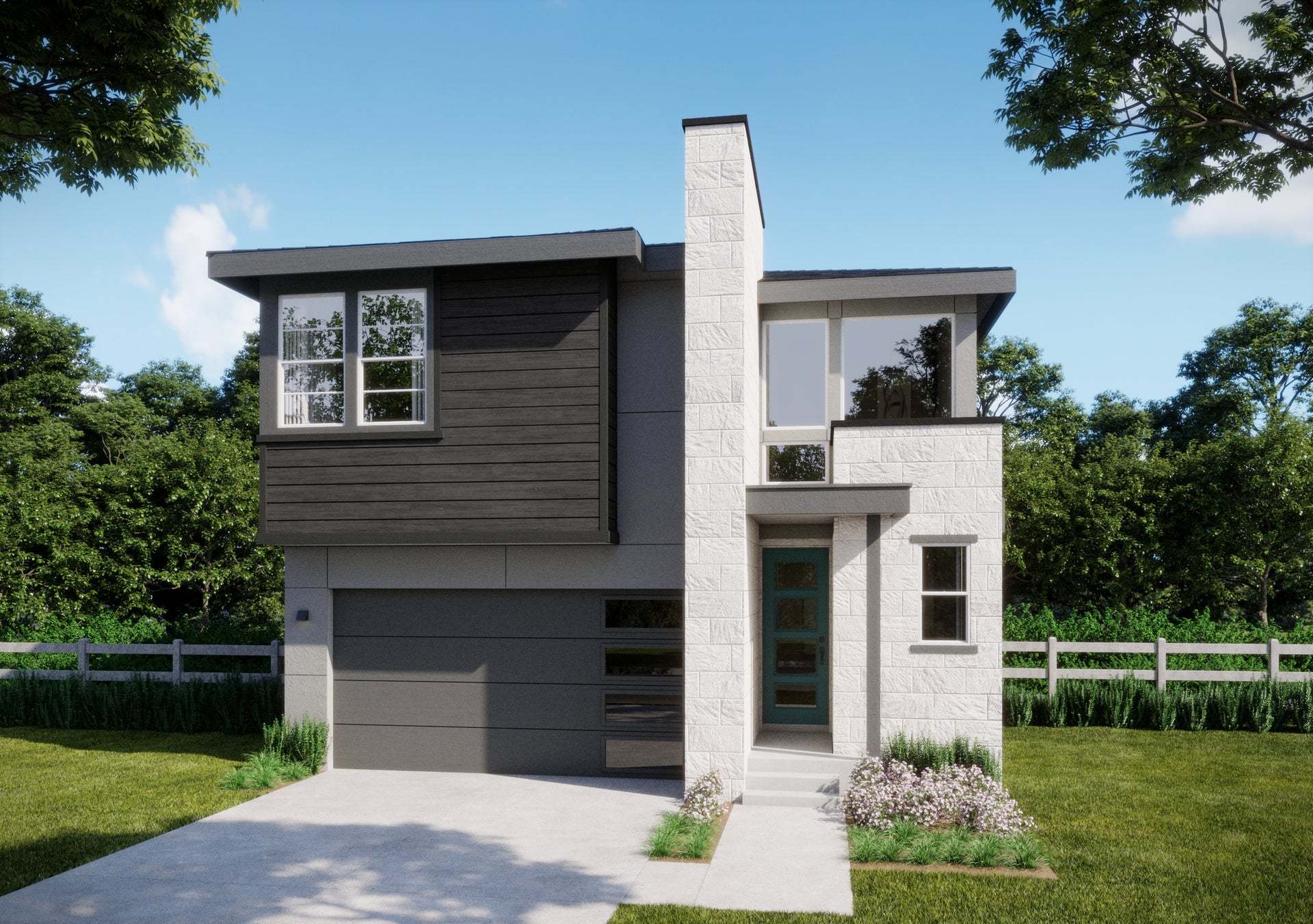 Rhapsody at Sterling Ranch by Trumark Homes | Plan 3C | Modern Colorado