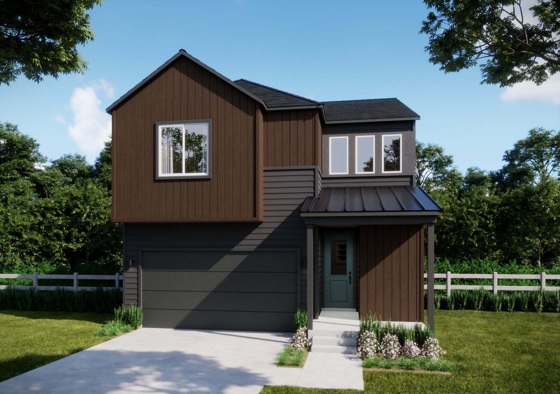 Rhapsody at Sterling Ranch by Trumark Homes | Plan 3A | Modern Ranch