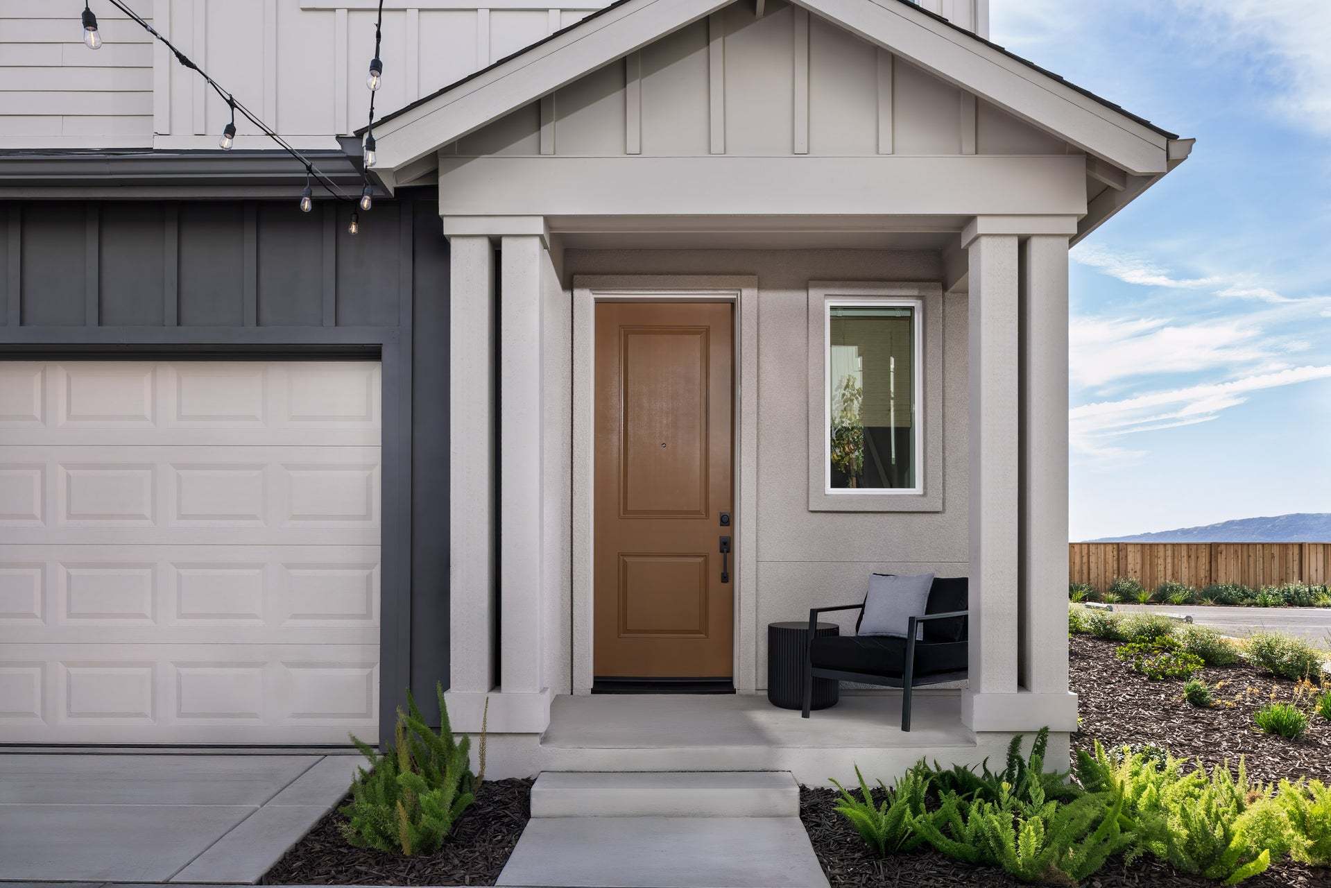 Jasmine at Francis Ranch by Trumark Homes I Duet Residence 1 Model I Entrance