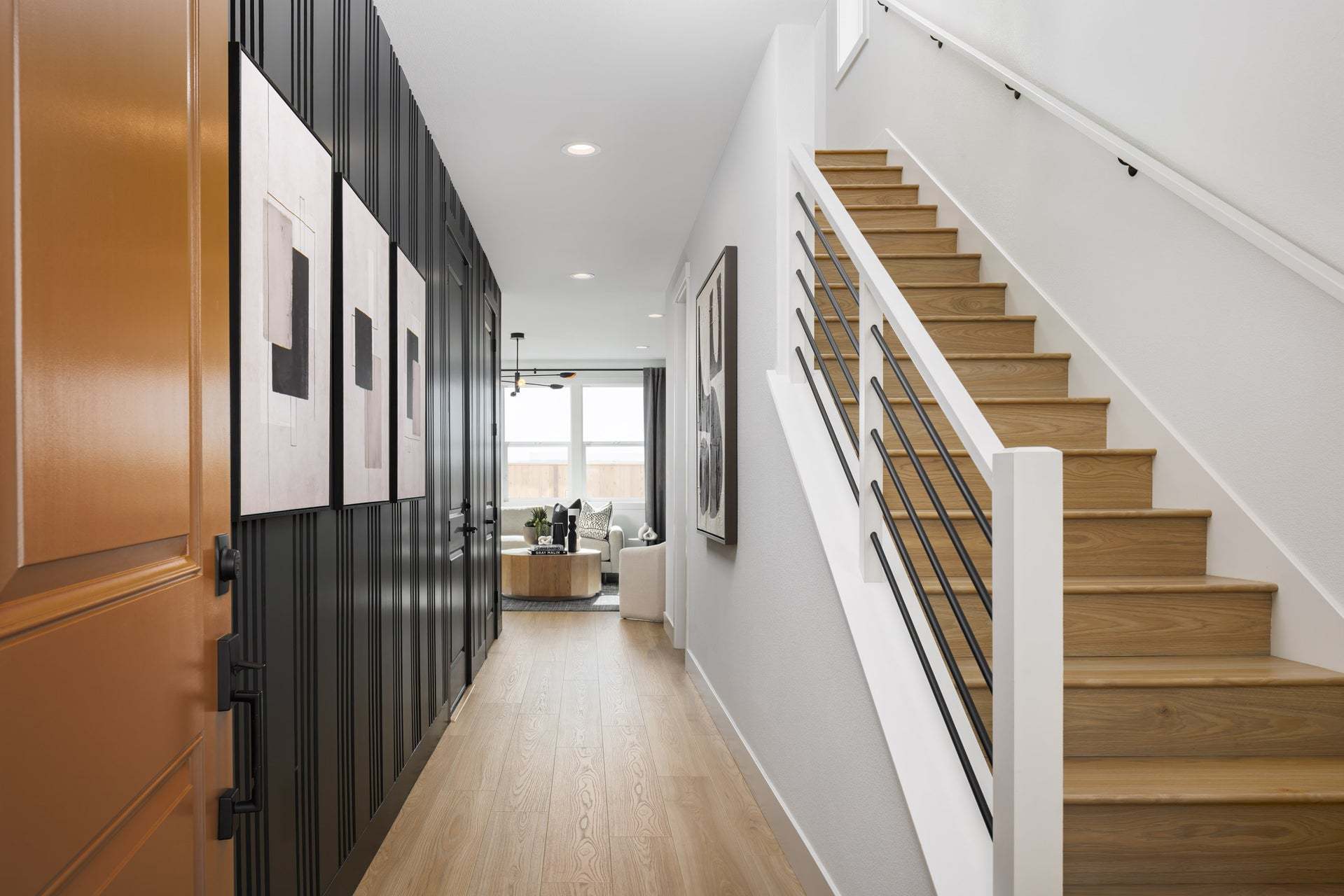 Jasmine at Francis Ranch by Trumark Homes I Duet Residence 1 Model I Foyer