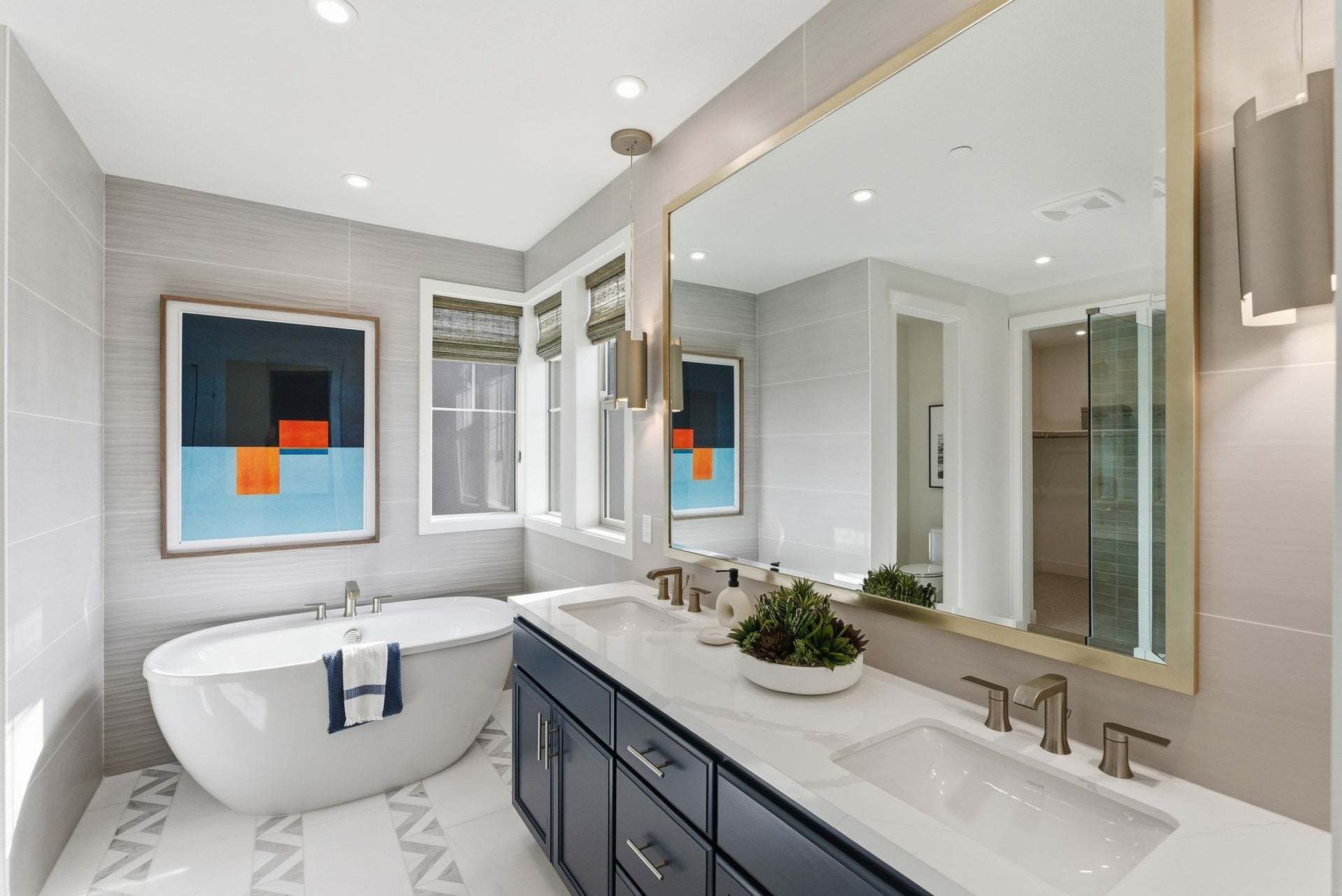 Parkton by Trumark Homes I Residence 2 Model I Primary Bathroom