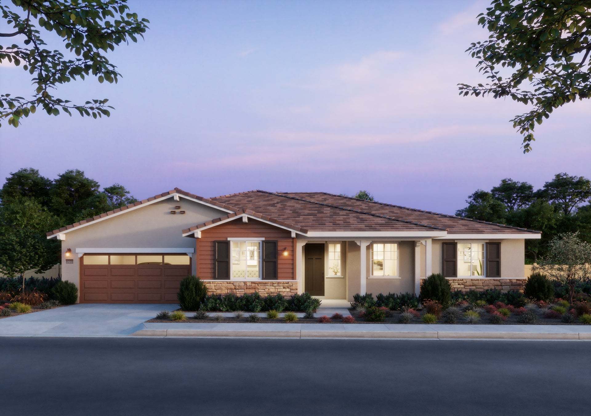 Haven at Covenant Point By Trumark Homes |Plan 1 Model Renderings| Loma Linda, CA