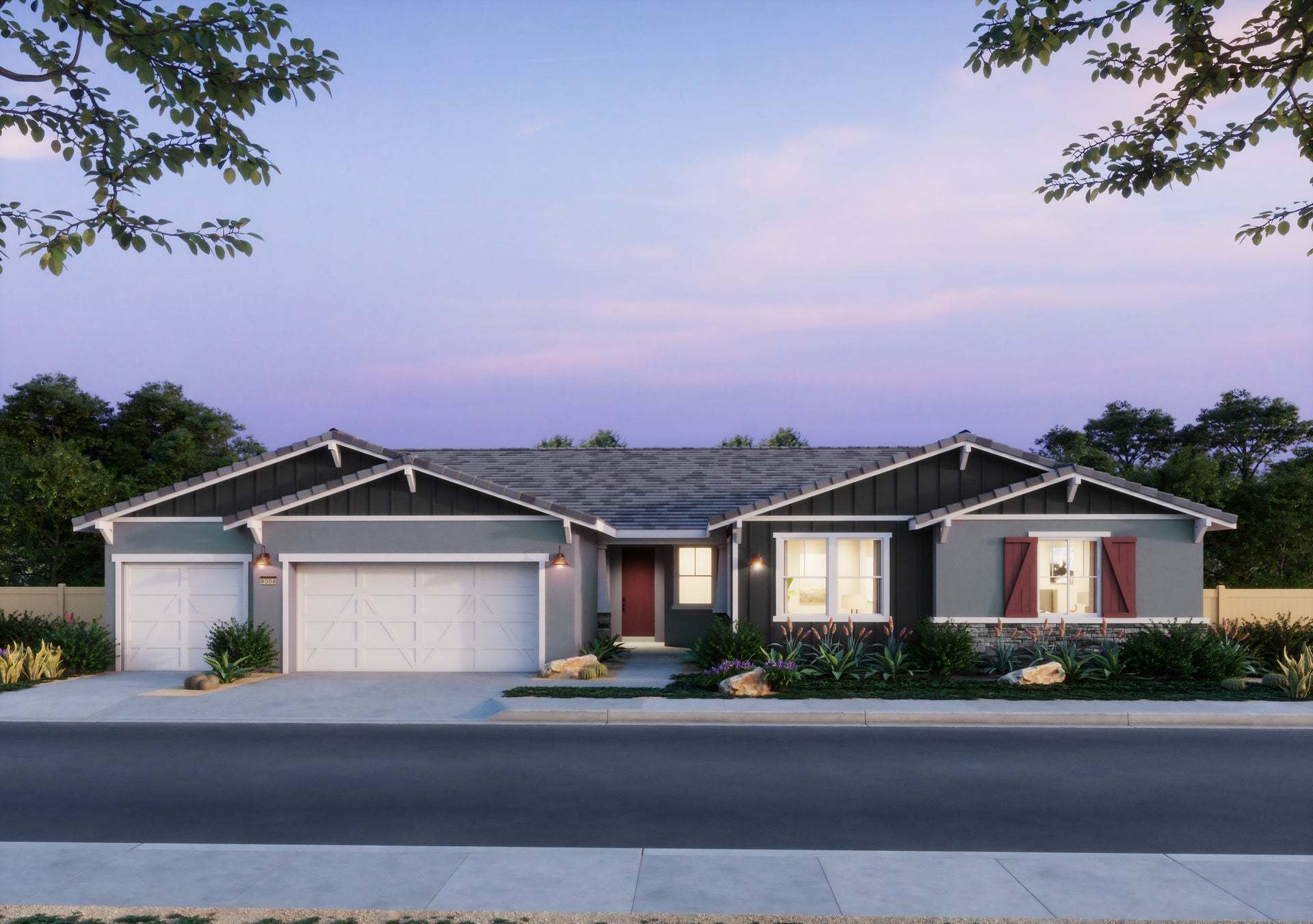 Haven at Covenant Point By Trumark Homes |Plan 3| Craftsman | Loma Linda, CA