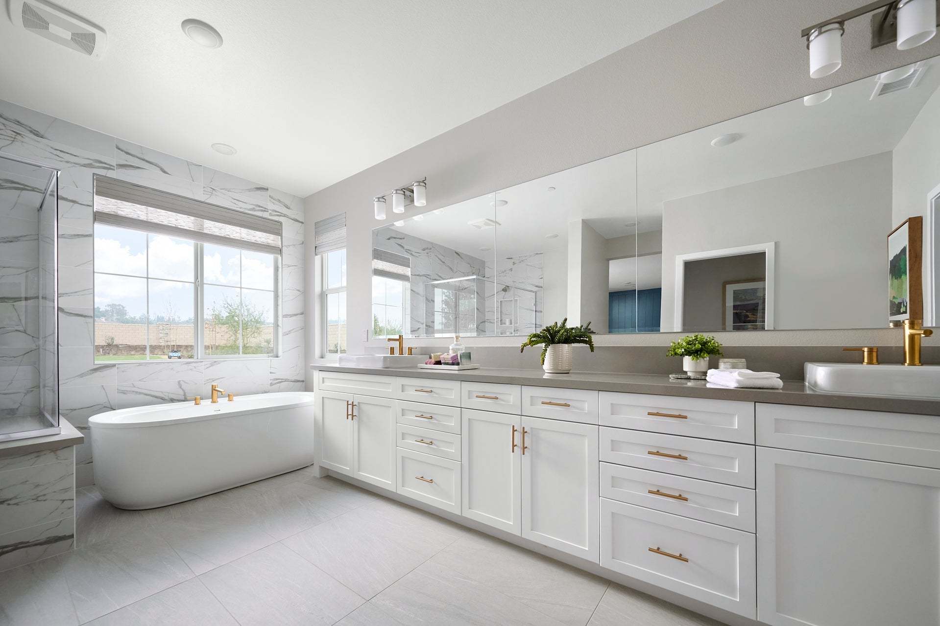 Haven at Covenant Point By Trumark Homes |Plan 3| Primary Bathroom| Loma Linda, CA