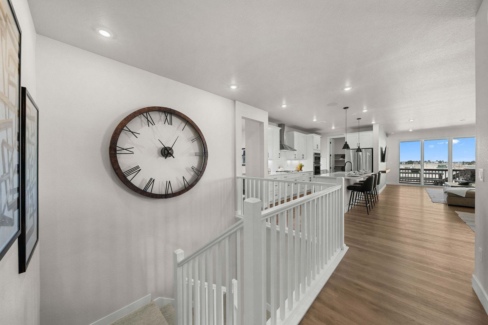 Kestrel at Tanterra by Trumark Homes in Parker, CO | Nightingale Model | Stairs