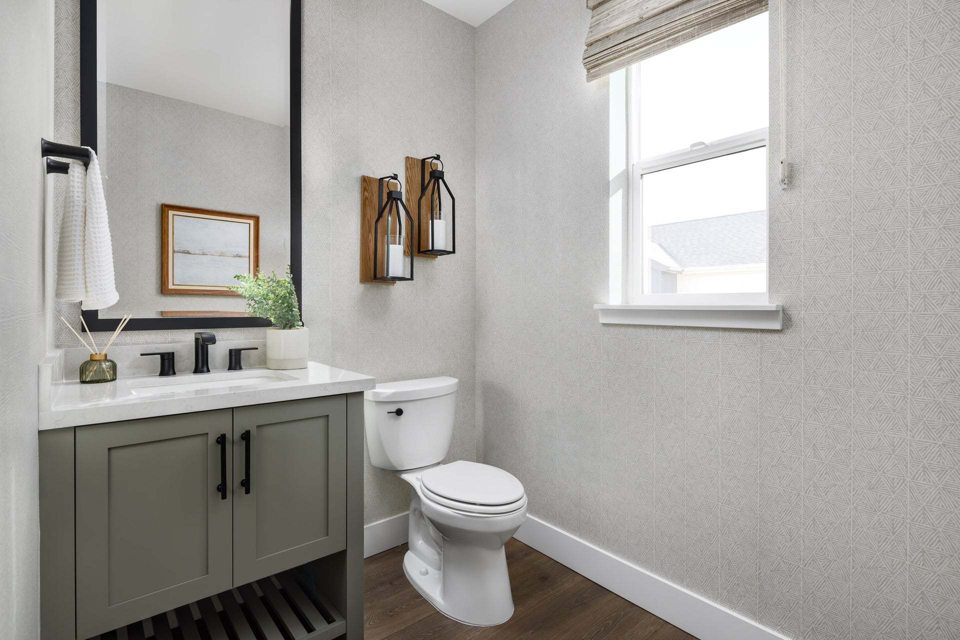 Jasmine at Francis Ranch by Trumark Homes I TH Residence 2 Model I Half Bathroom